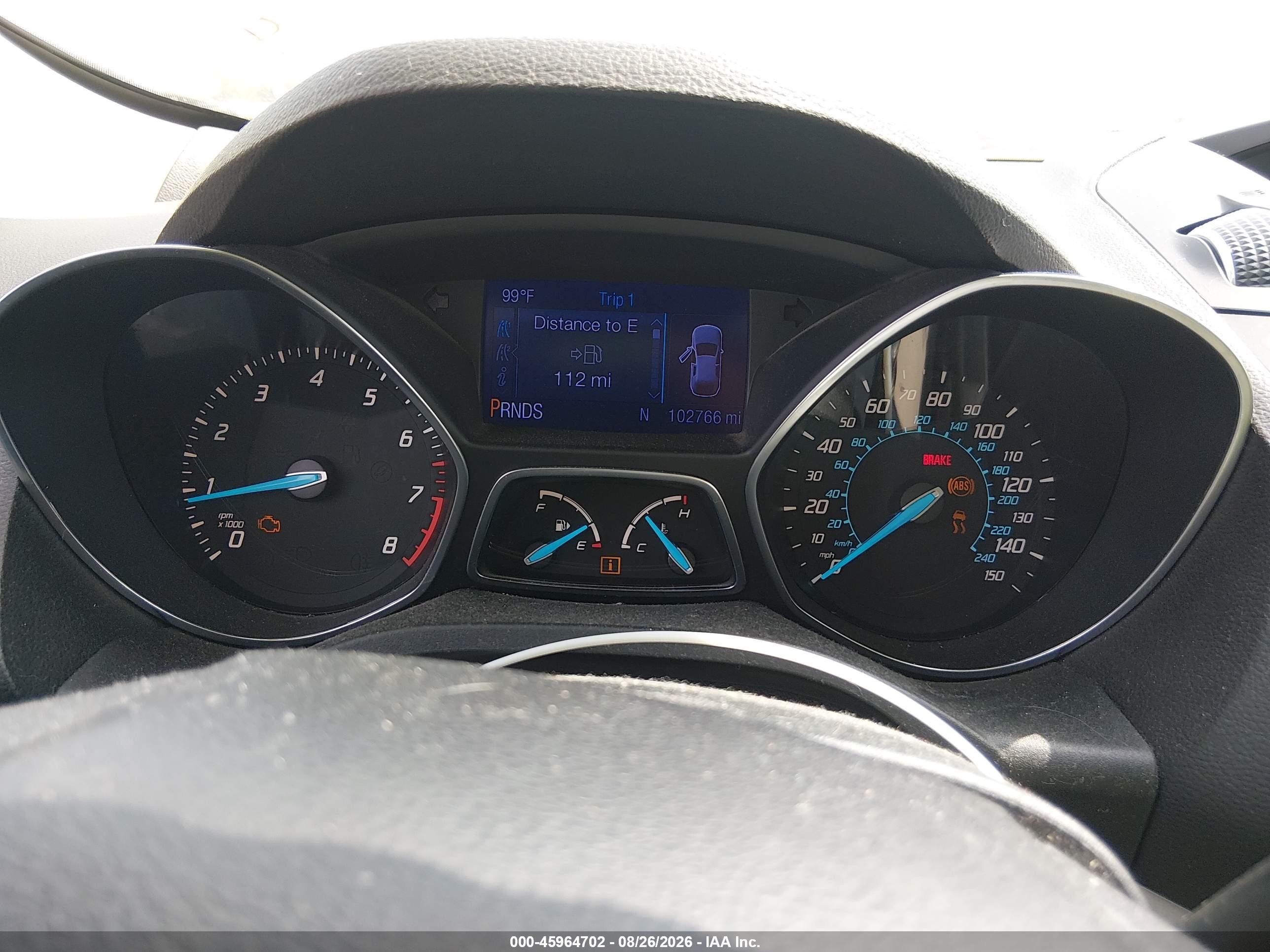 2013 Ford Escape Se Silver vin: 1FMCU0GX1DUA52994