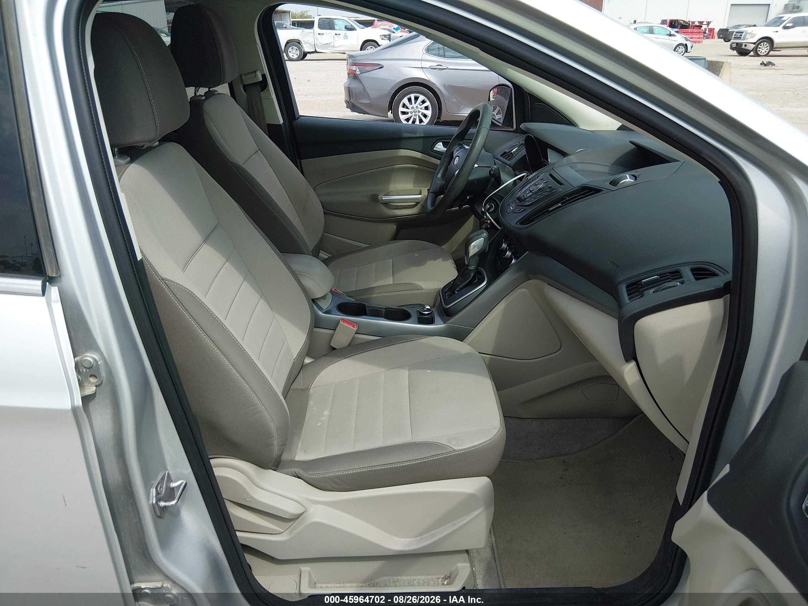 2013 Ford Escape Se Silver vin: 1FMCU0GX1DUA52994