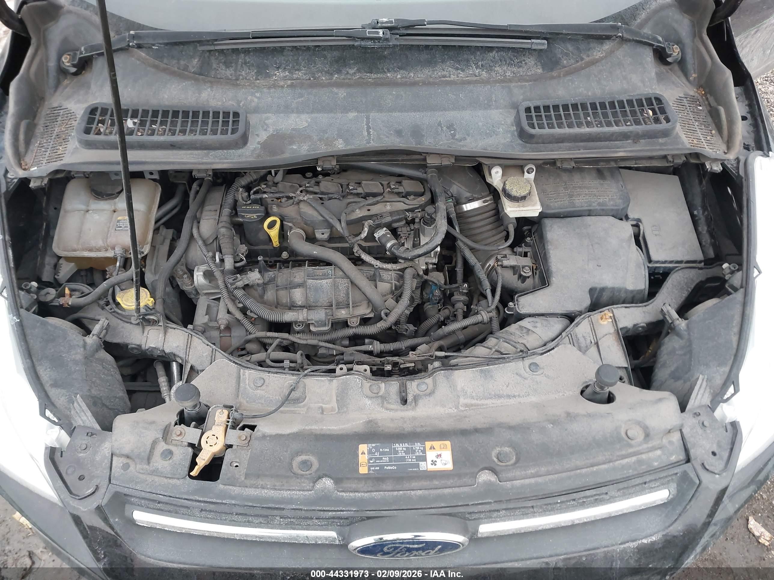 2013 Ford Escape Se Black vin: 1FMCU0GX1DUB22543