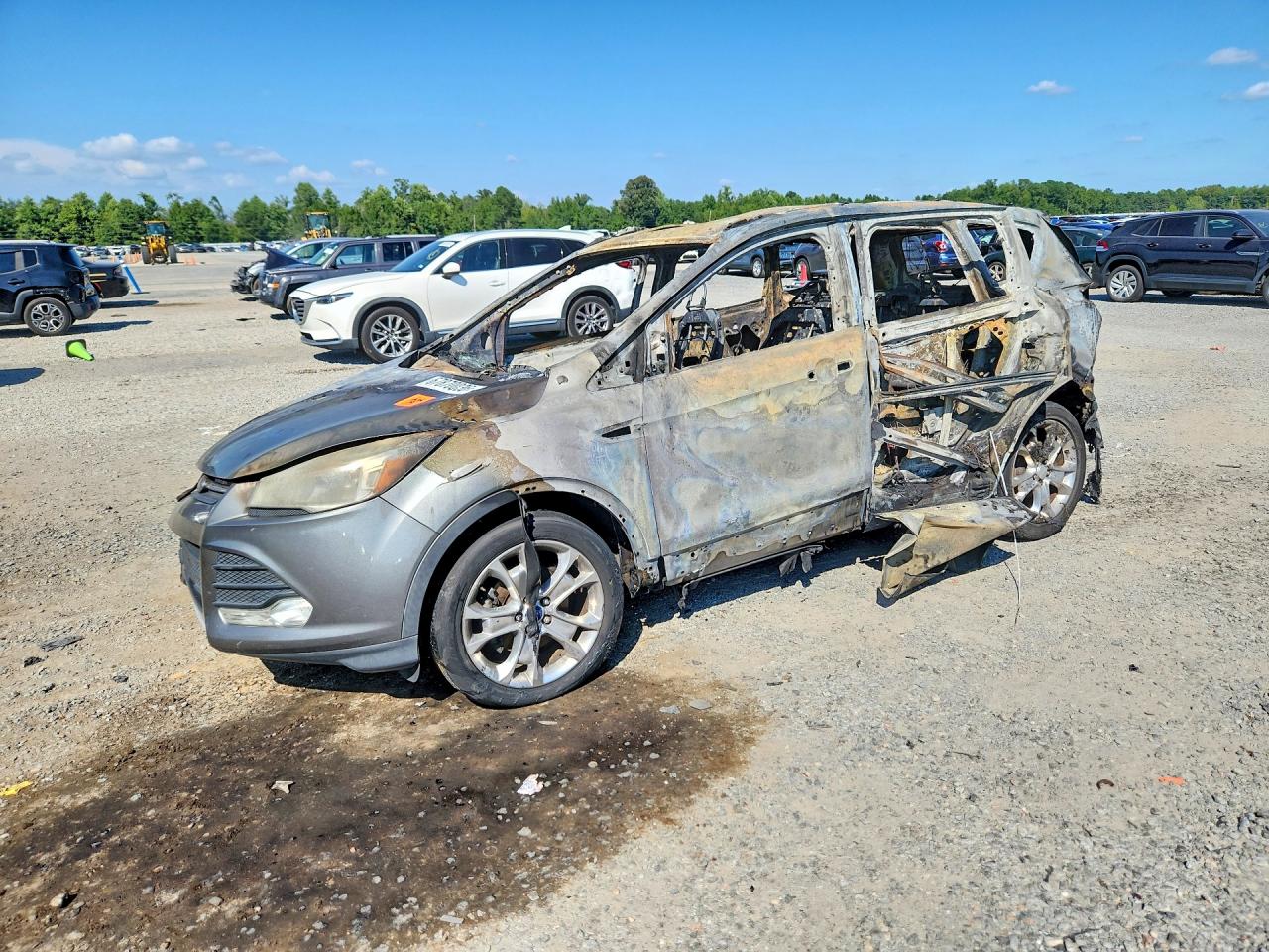 2013 Ford Escape Se Burn vin: 1FMCU0GX1DUB23708