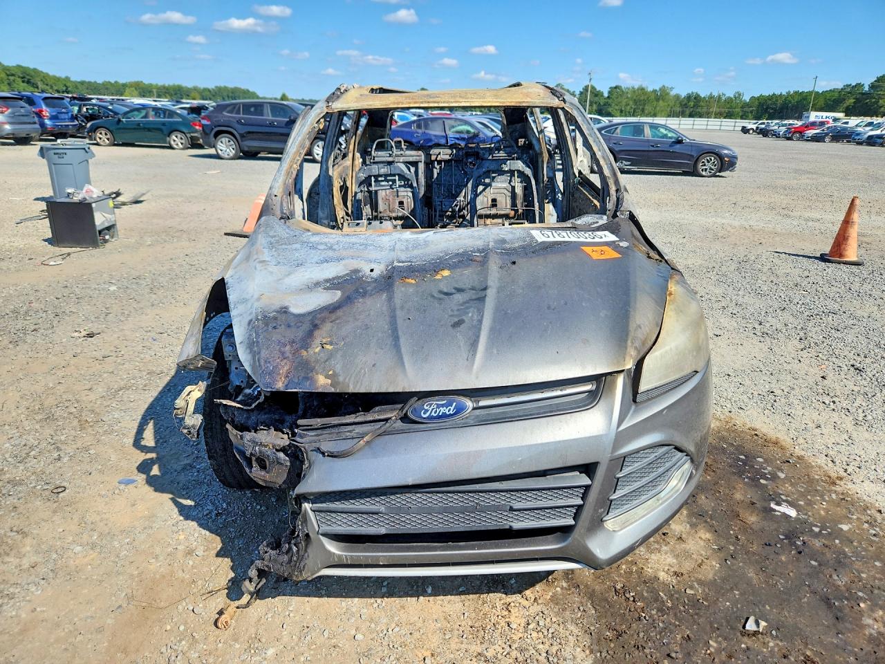 2013 Ford Escape Se Burn vin: 1FMCU0GX1DUB23708