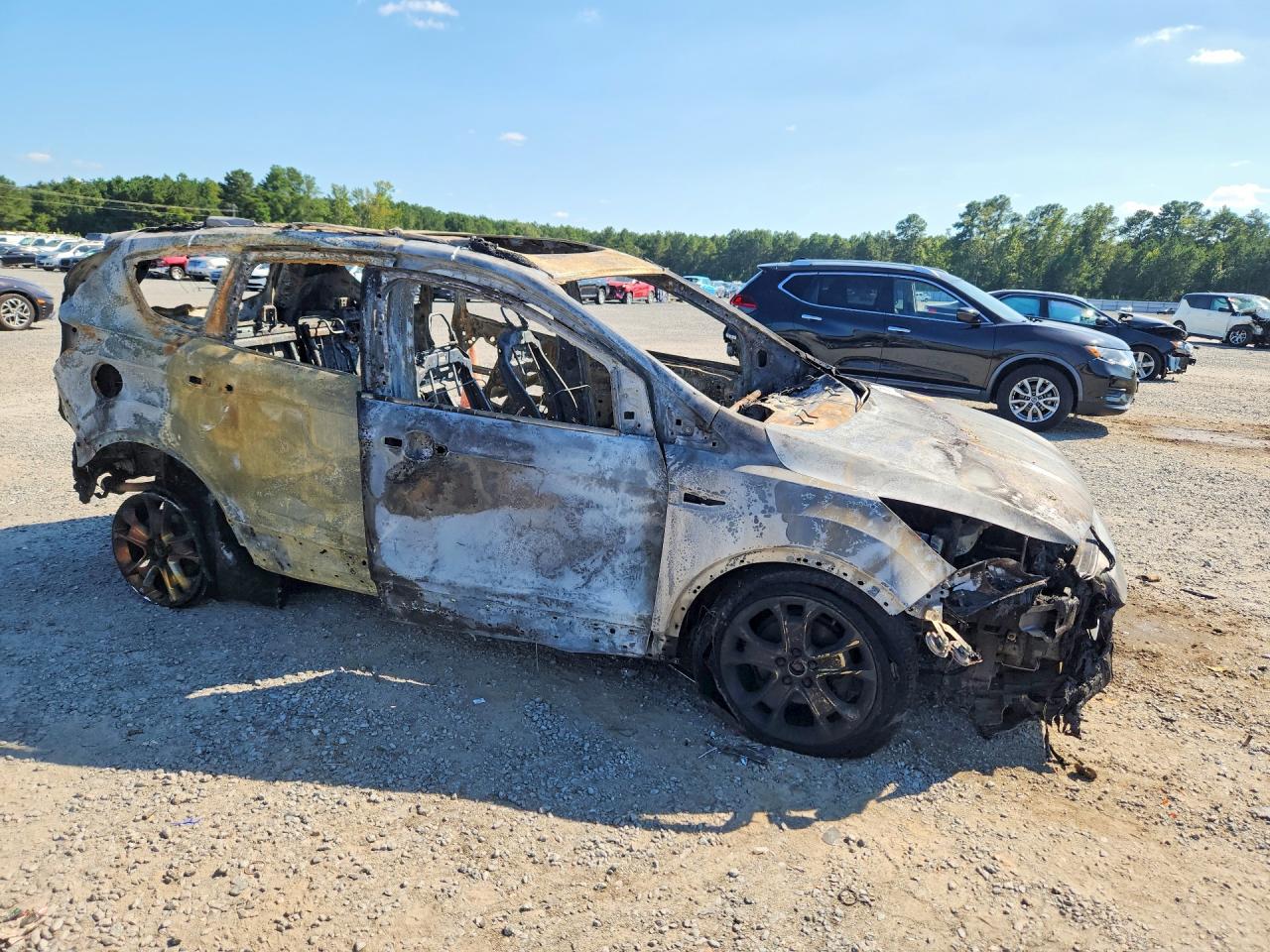 2013 Ford Escape Se Burn vin: 1FMCU0GX1DUB23708
