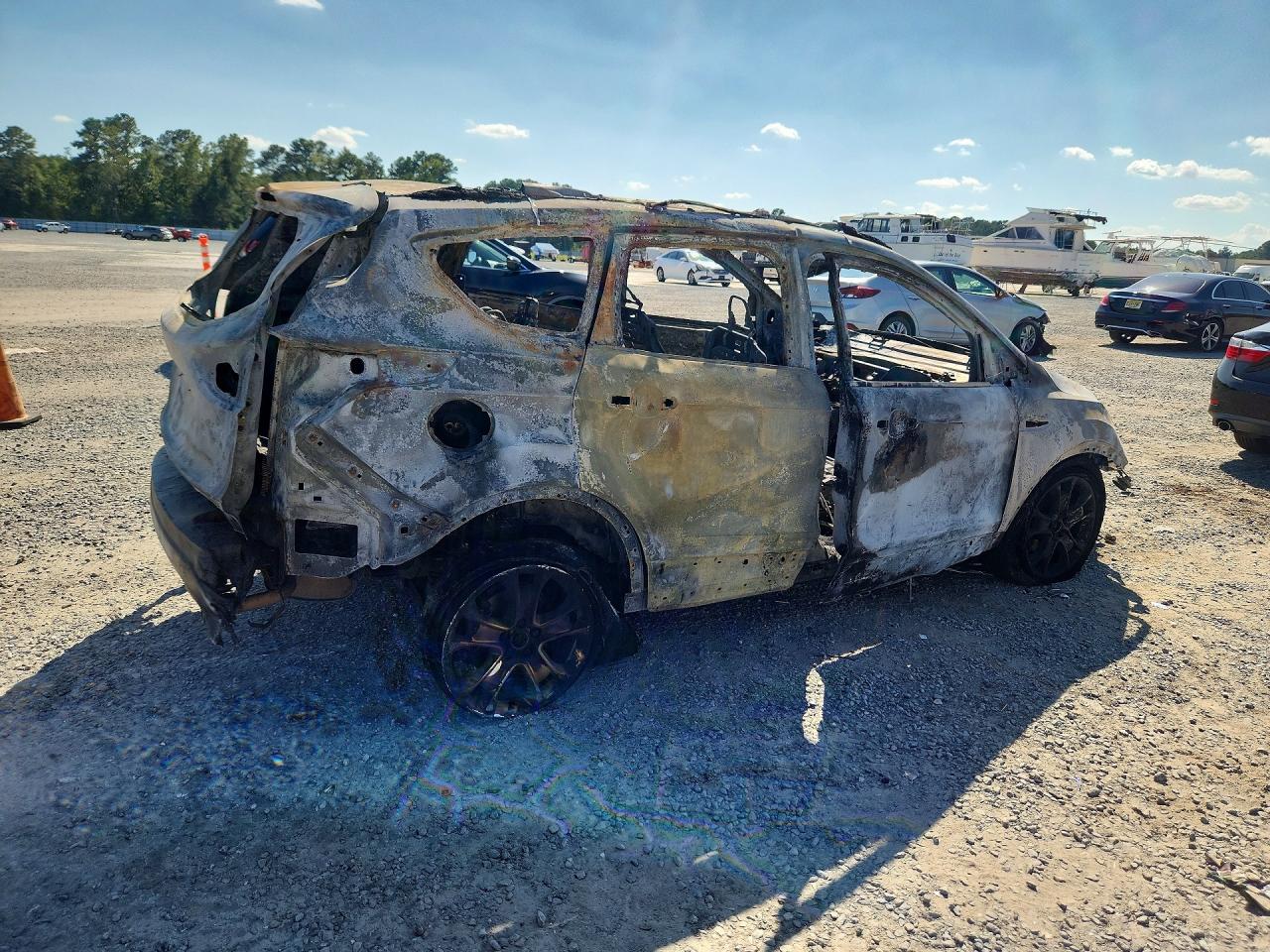 2013 Ford Escape Se Burn vin: 1FMCU0GX1DUB23708