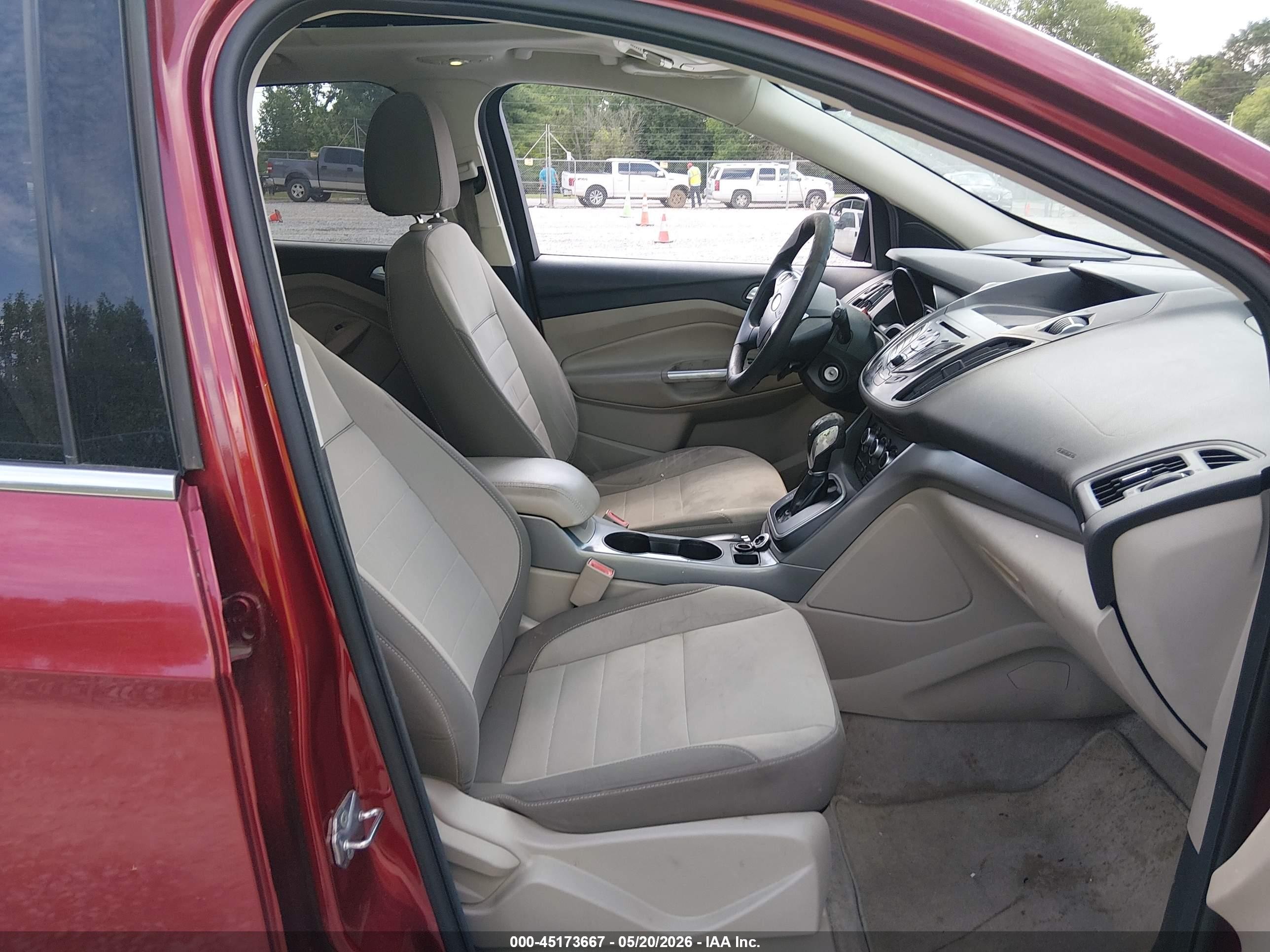 2013 Ford Escape Se Red vin: 1FMCU0GX1DUB31274