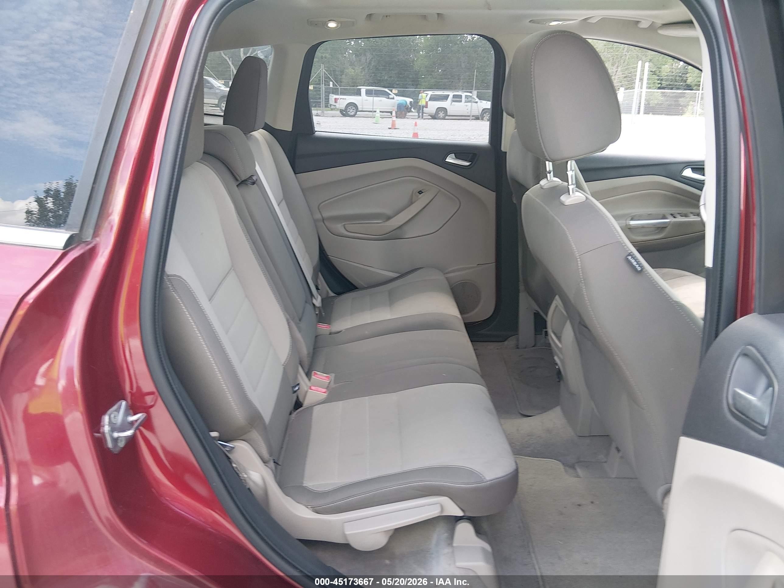 2013 Ford Escape Se Red vin: 1FMCU0GX1DUB31274