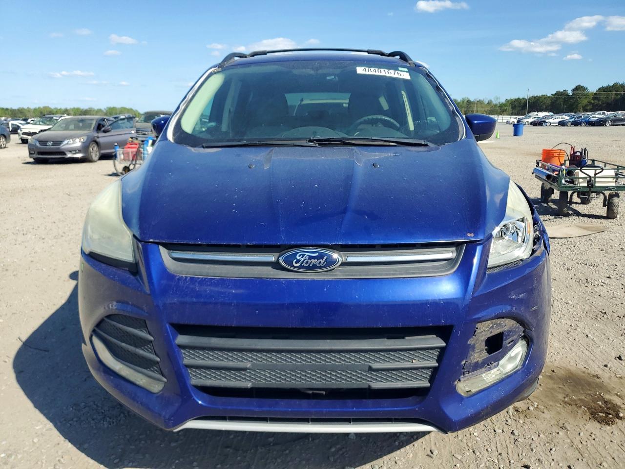 2013 Ford Escape Se Blue vin: 1FMCU0GX1DUB36510