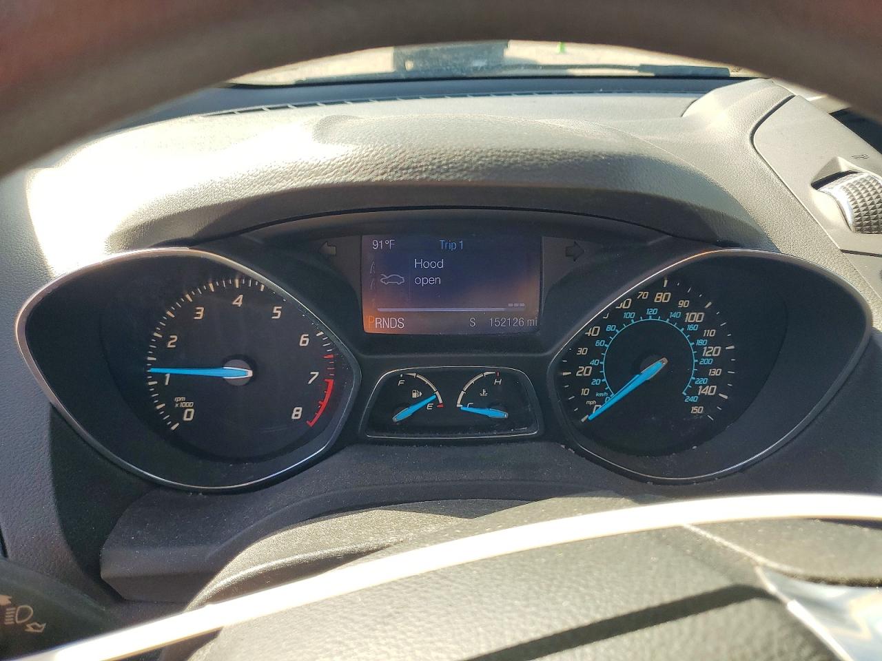 2013 Ford Escape Se Blue vin: 1FMCU0GX1DUB36510