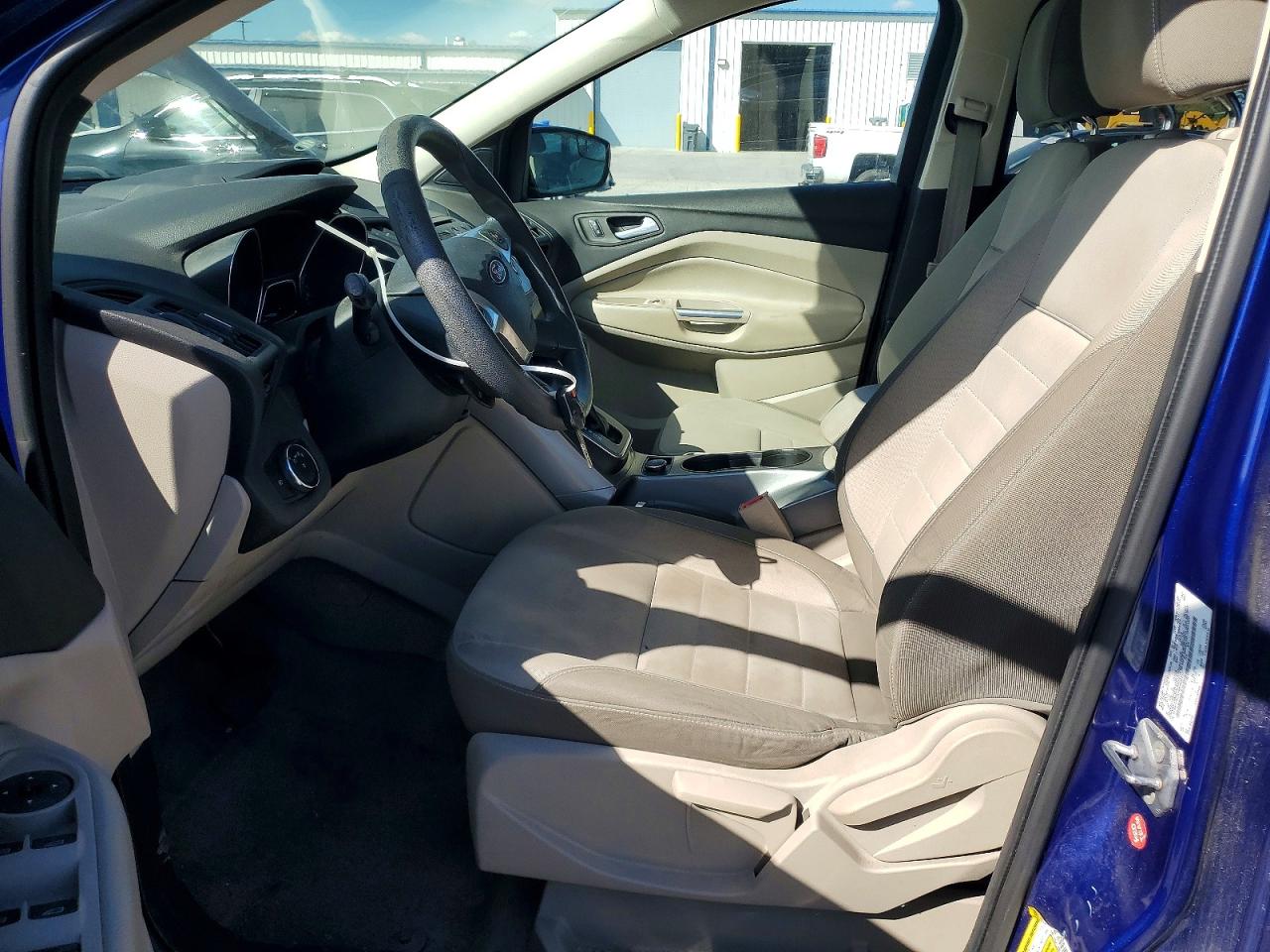 2013 Ford Escape Se Blue vin: 1FMCU0GX1DUB36510
