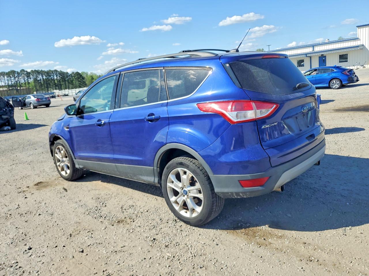 2013 Ford Escape Se Blue vin: 1FMCU0GX1DUB36510