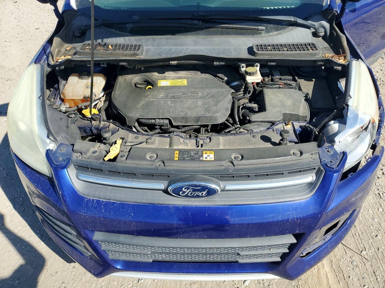 2013 Ford Escape Se Blue vin: 1FMCU0GX1DUB36510