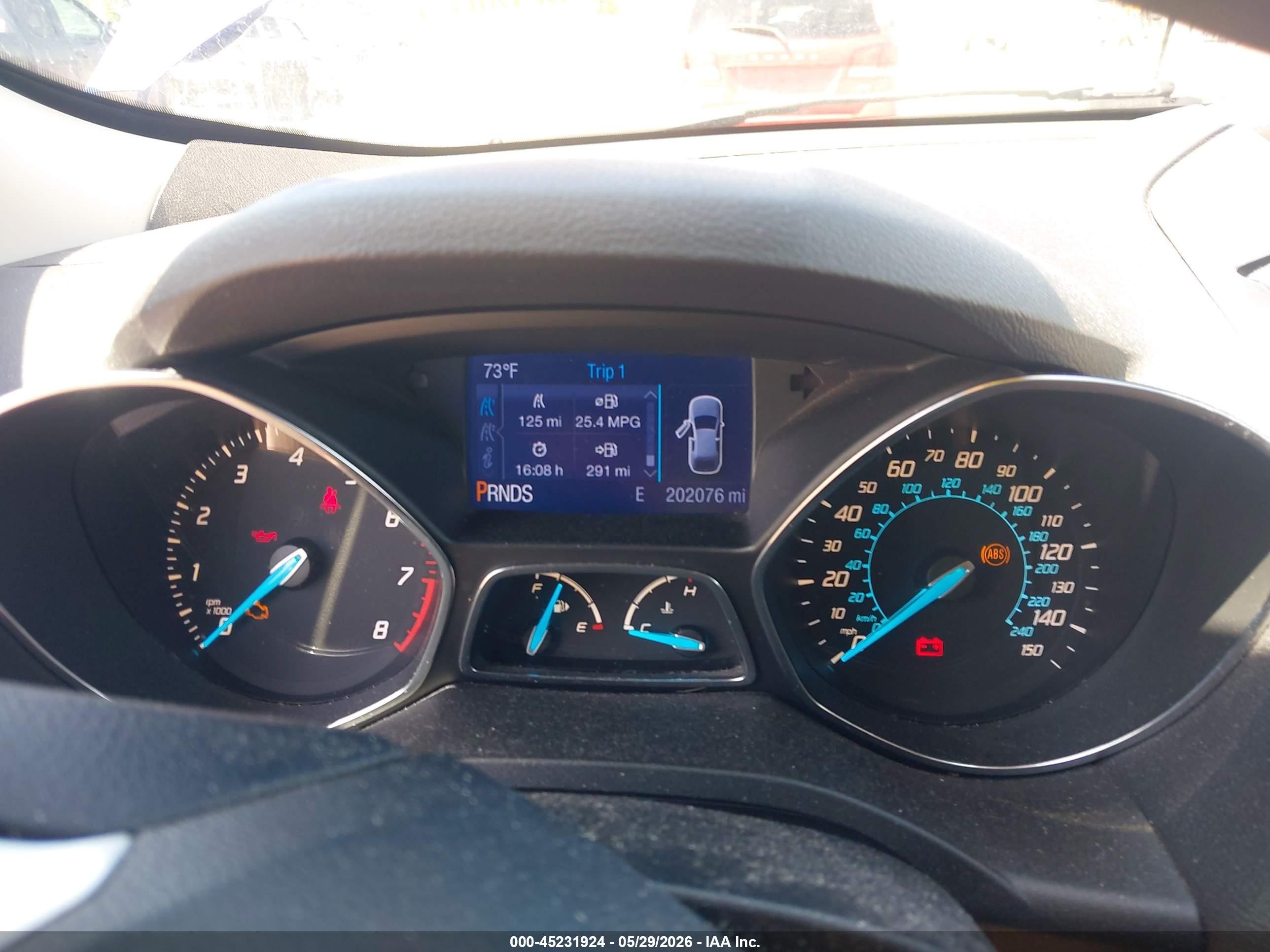 2013 Ford Escape Se Синий vin: 1FMCU0GX1DUB56370