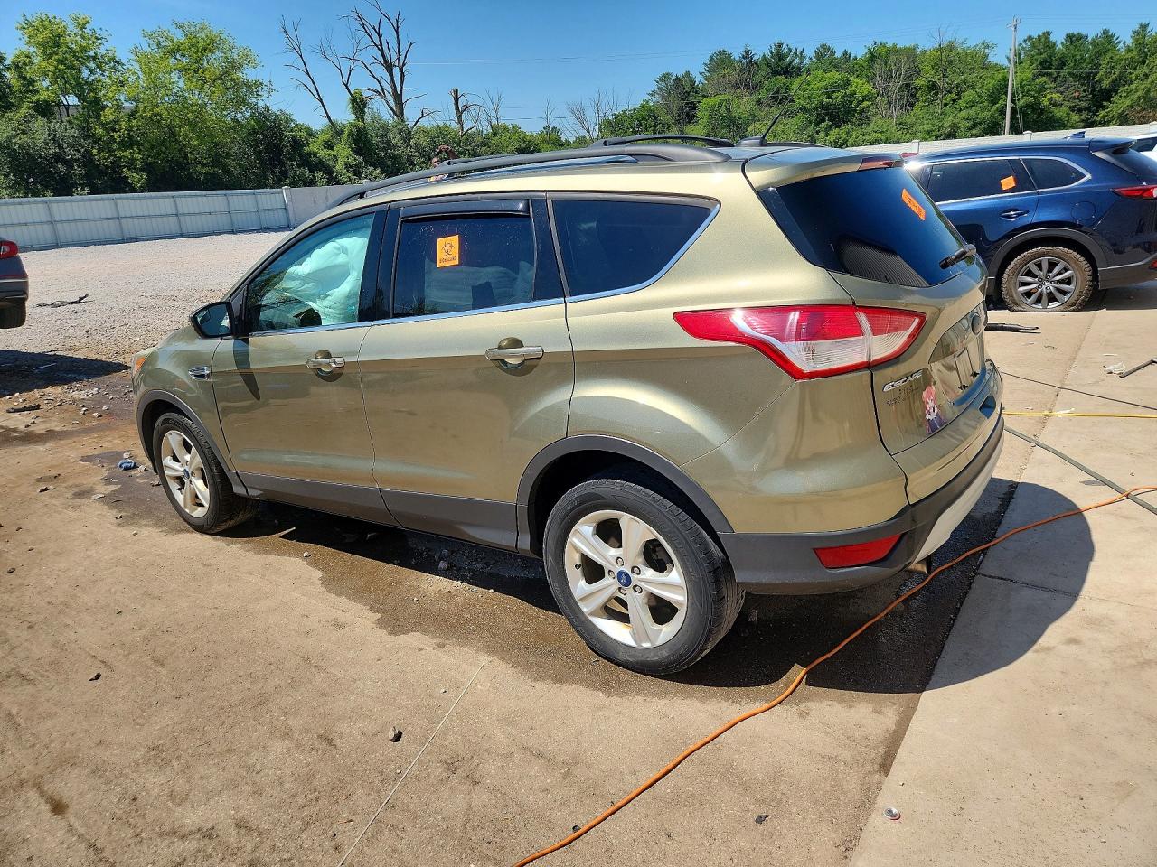 2013 Ford Escape Se Green vin: 1FMCU0GX1DUB61391