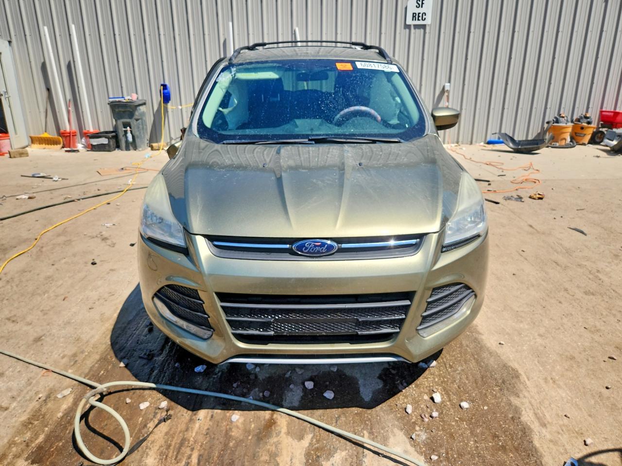 2013 Ford Escape Se Green vin: 1FMCU0GX1DUB61391
