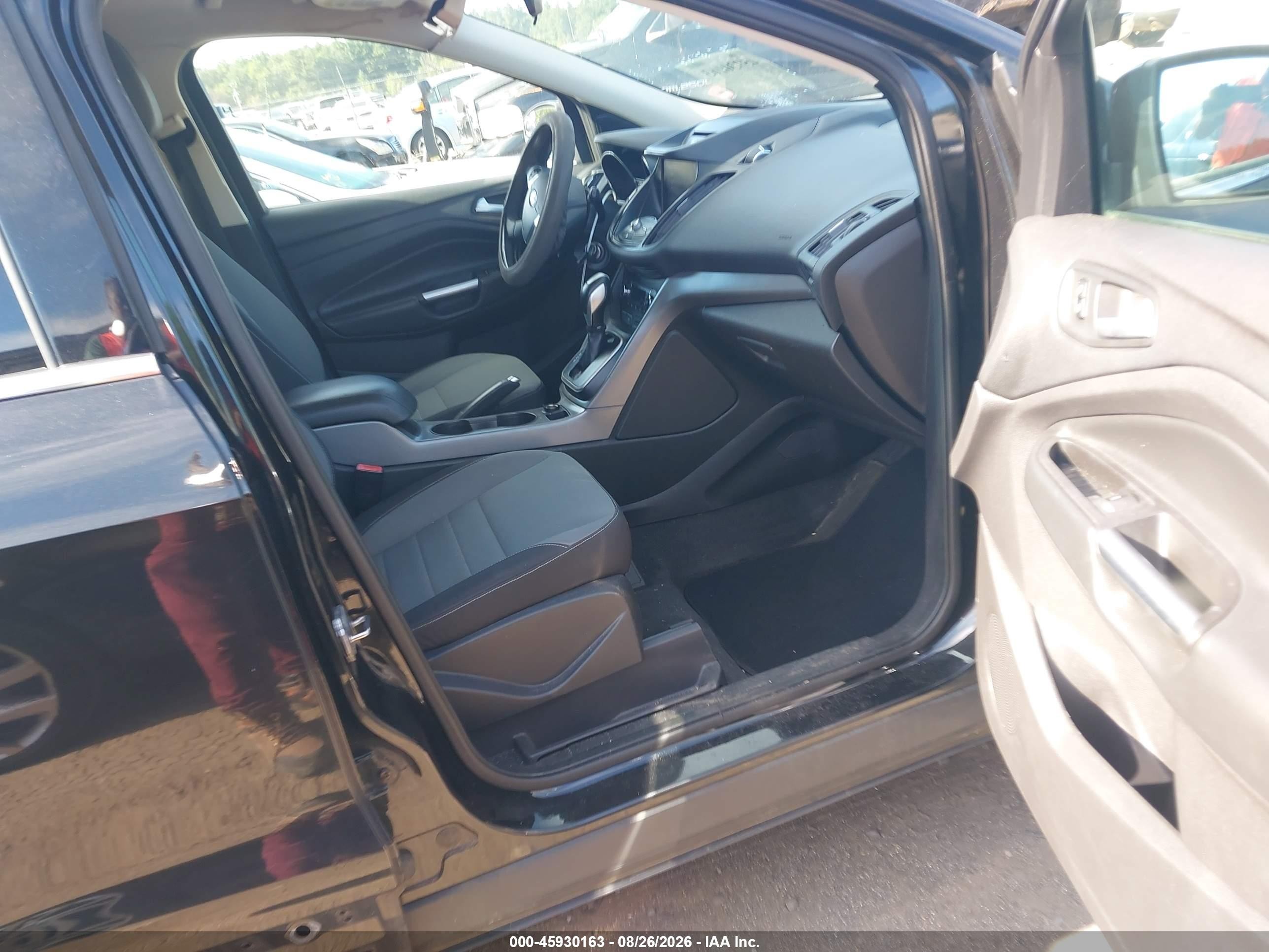 2013 Ford Escape Se Black vin: 1FMCU0GX1DUB88350