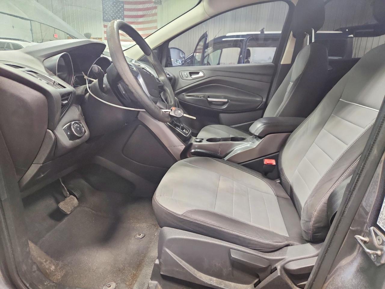 2013 Ford Escape Se Gray vin: 1FMCU0GX1DUC42861