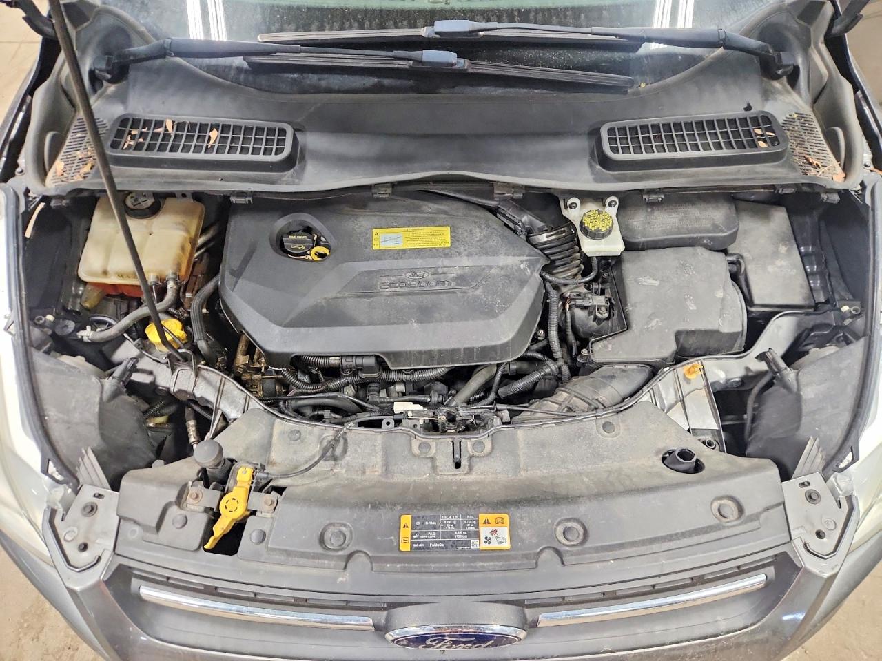 2013 Ford Escape Se Gray vin: 1FMCU0GX1DUC42861