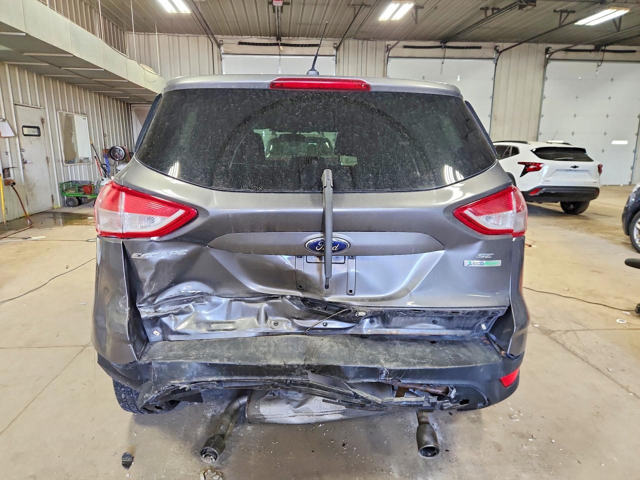 2013 Ford Escape Se Gray vin: 1FMCU0GX1DUC42861