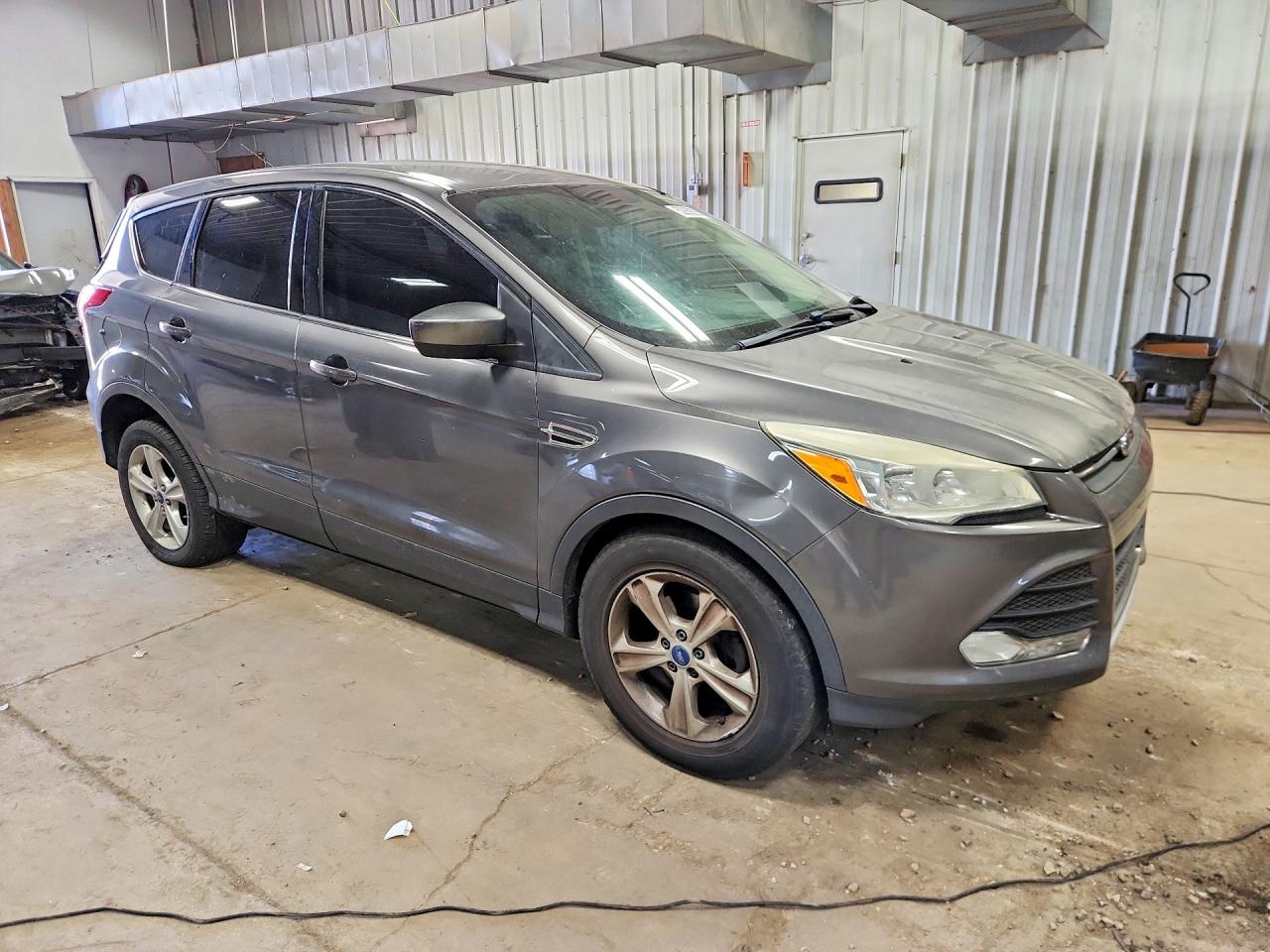 2013 Ford Escape Se Gray vin: 1FMCU0GX1DUC42861