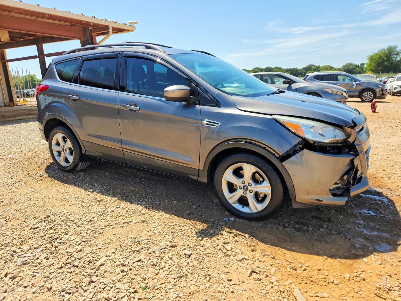2013 Ford Escape Se Gray vin: 1FMCU0GX1DUC51768