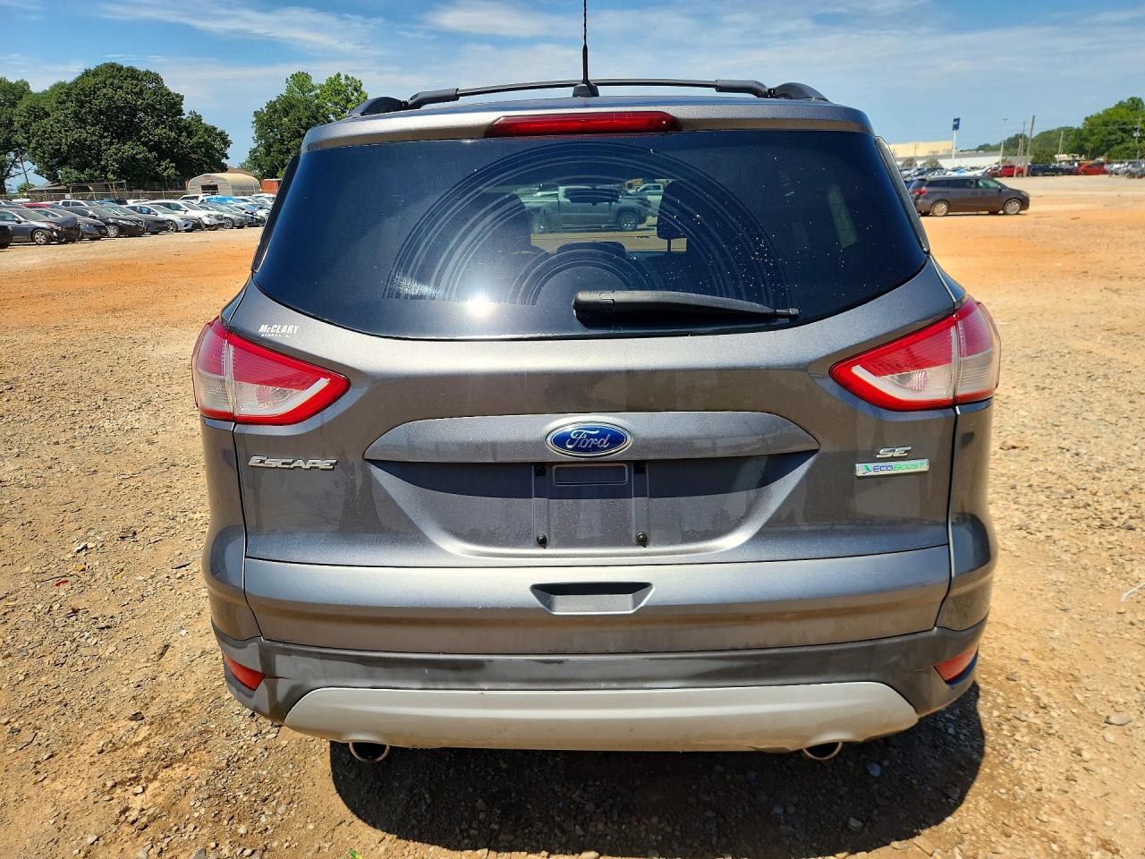 2013 Ford Escape Se Gray vin: 1FMCU0GX1DUC51768