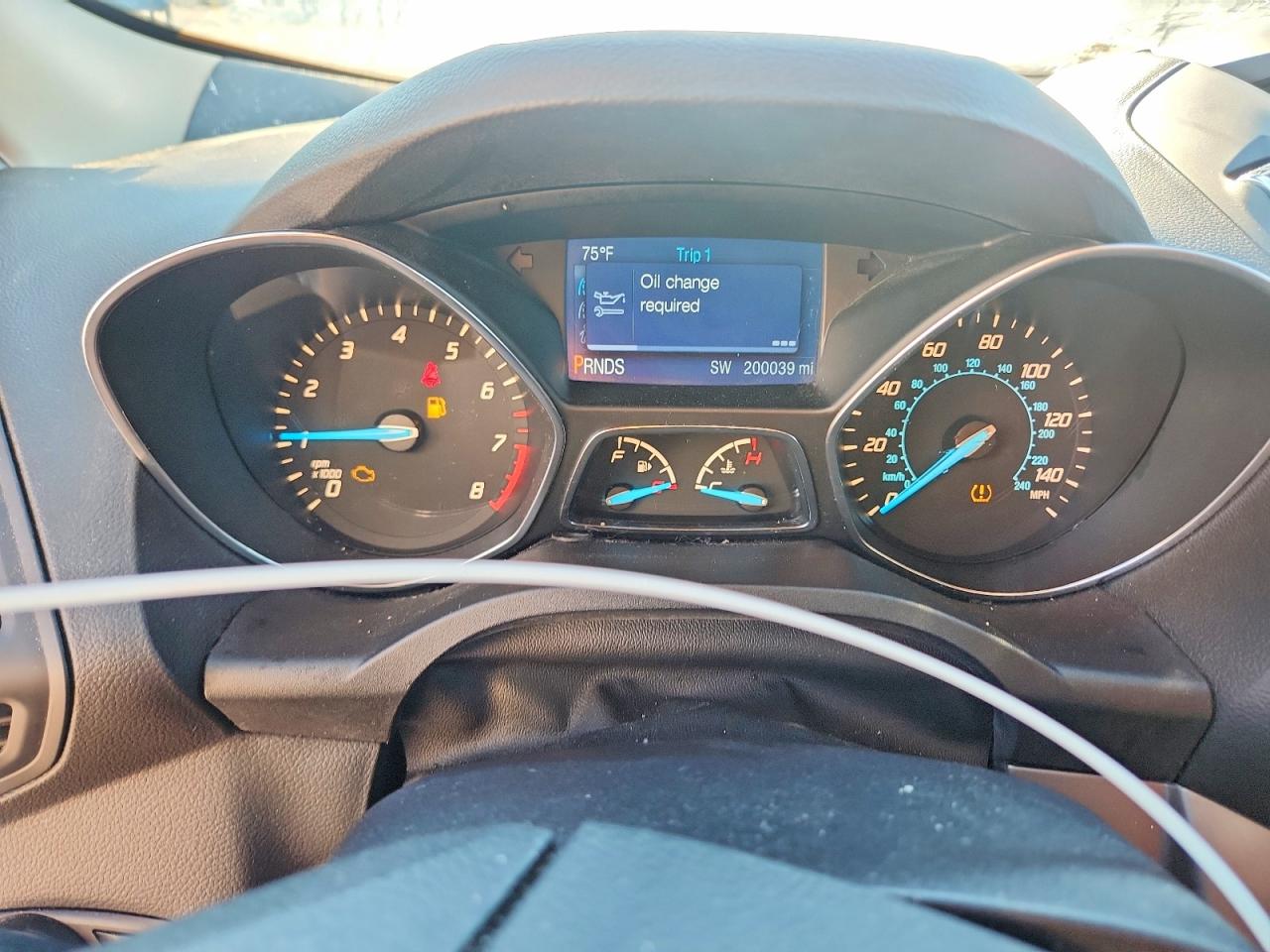 2013 Ford Escape Se Gray vin: 1FMCU0GX1DUC85175