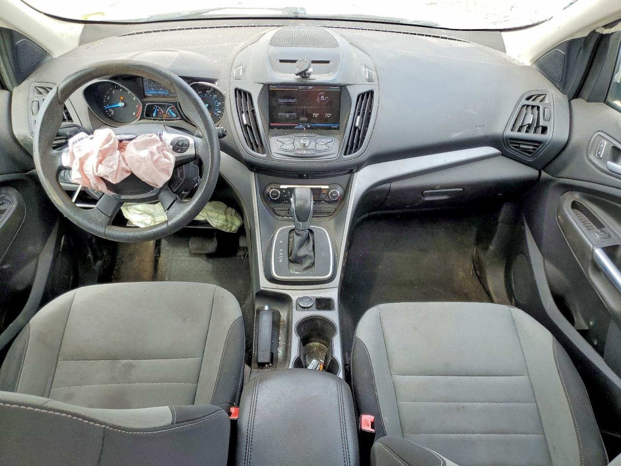 2013 Ford Escape Se White vin: 1FMCU0GX1DUC99643