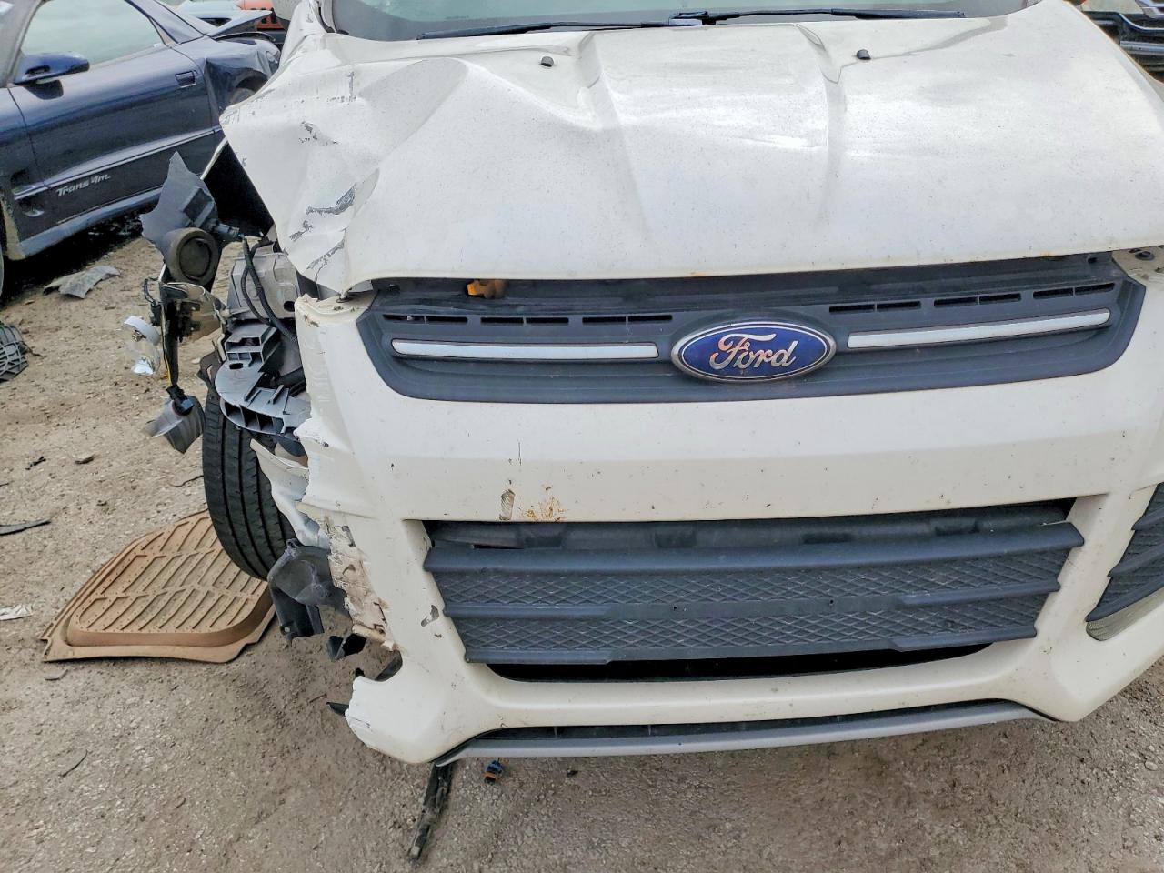 2013 Ford Escape Se White vin: 1FMCU0GX1DUC99643