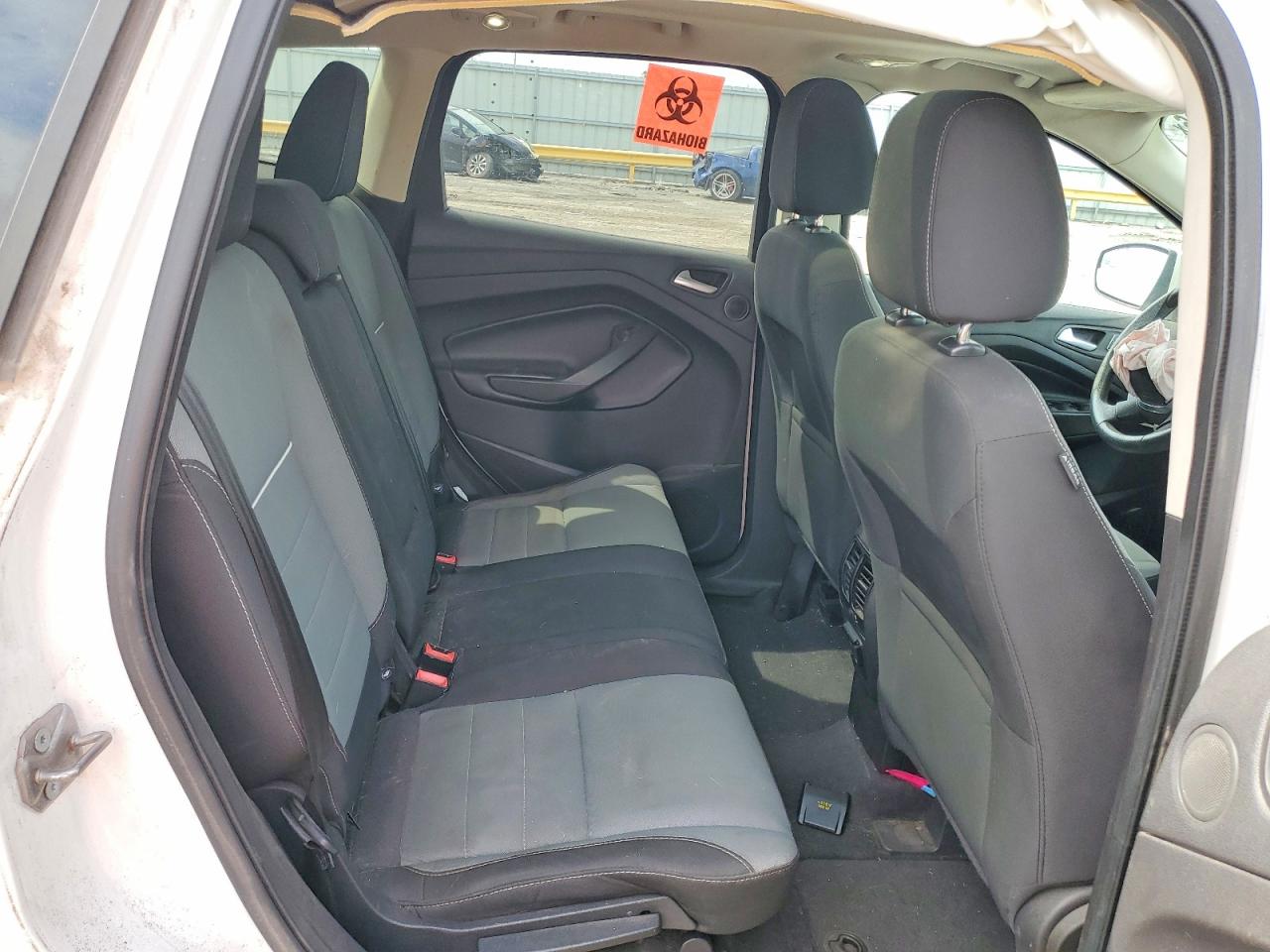 2013 Ford Escape Se White vin: 1FMCU0GX1DUC99643