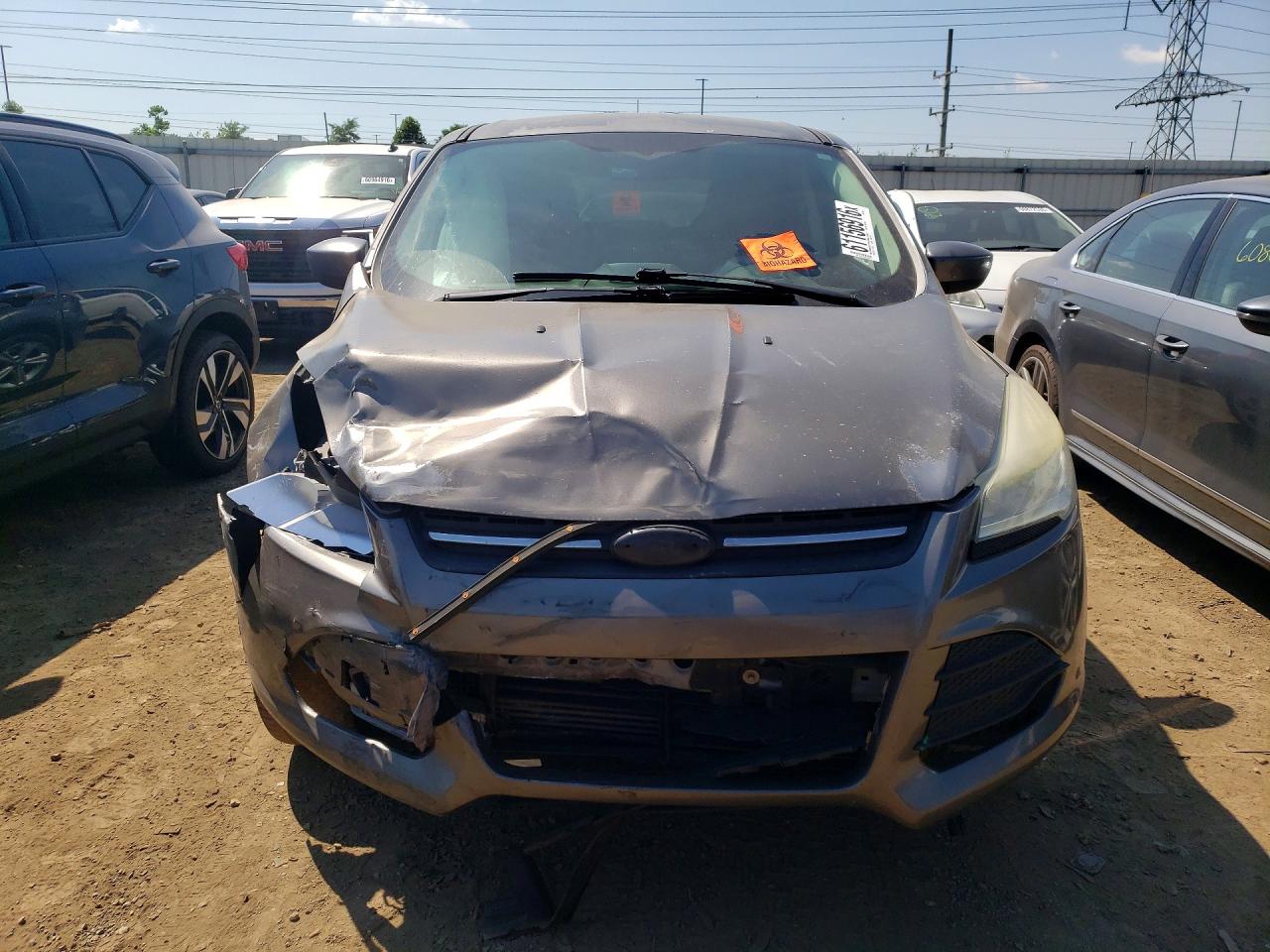 2013 Ford Escape Se Gray vin: 1FMCU0GX1DUD35587