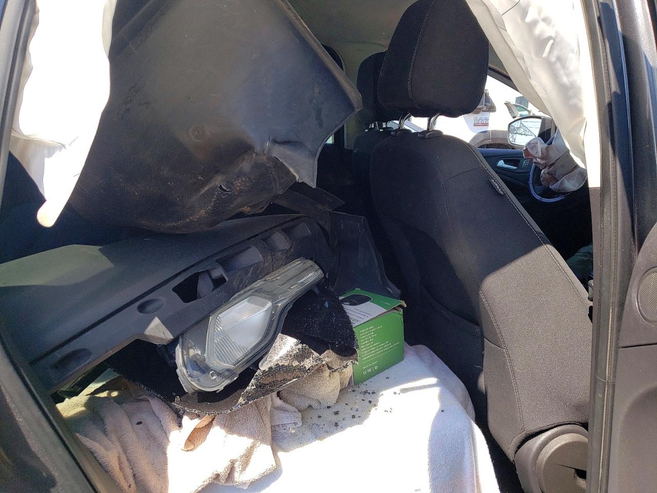 2013 Ford Escape Se Gray vin: 1FMCU0GX1DUD35587