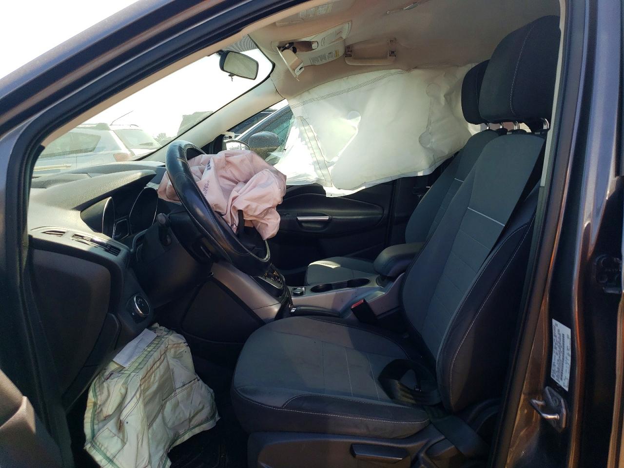 2013 Ford Escape Se Gray vin: 1FMCU0GX1DUD35587