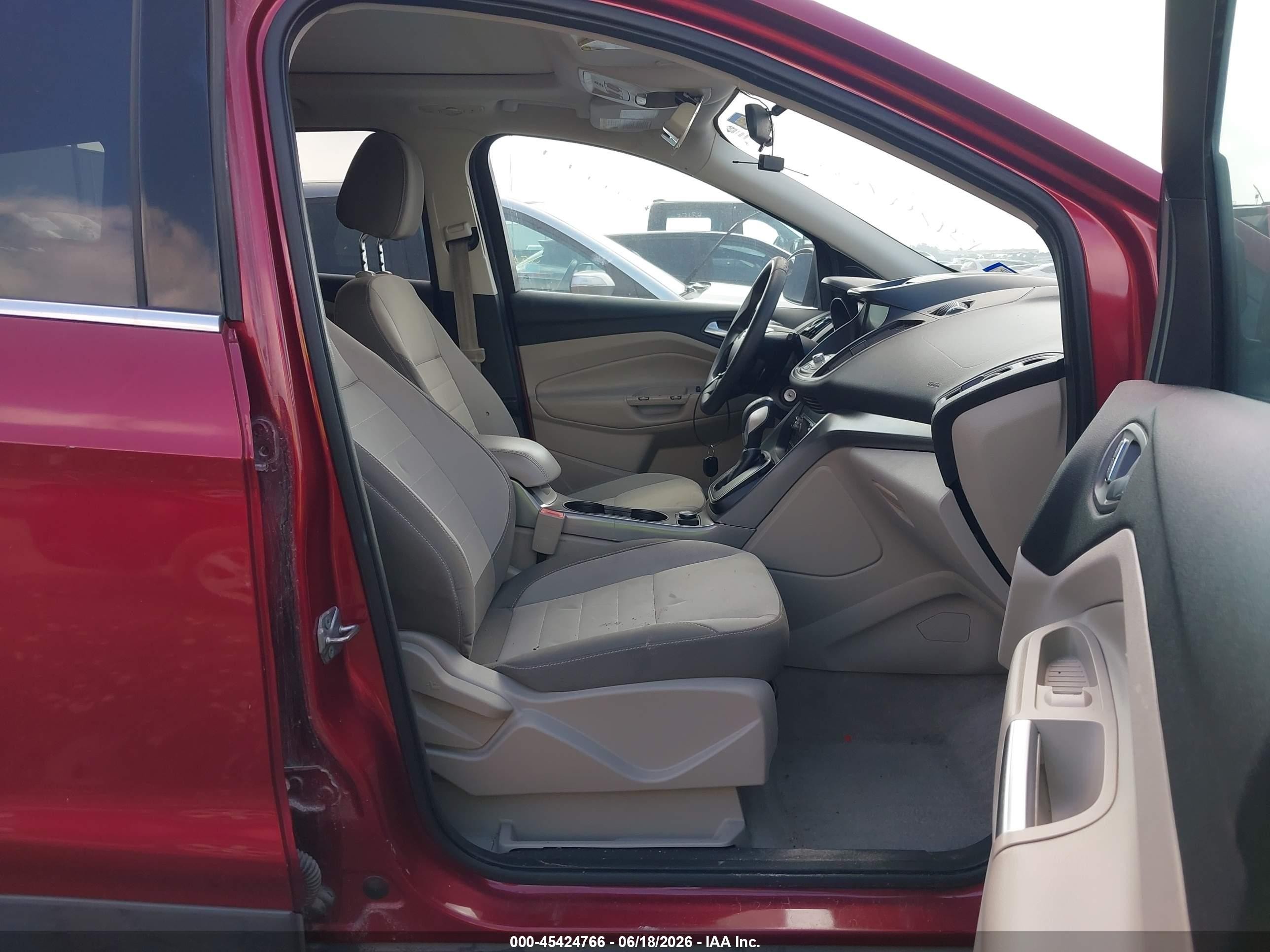 2013 Ford Escape Se Burgundy vin: 1FMCU0GX1DUD89150