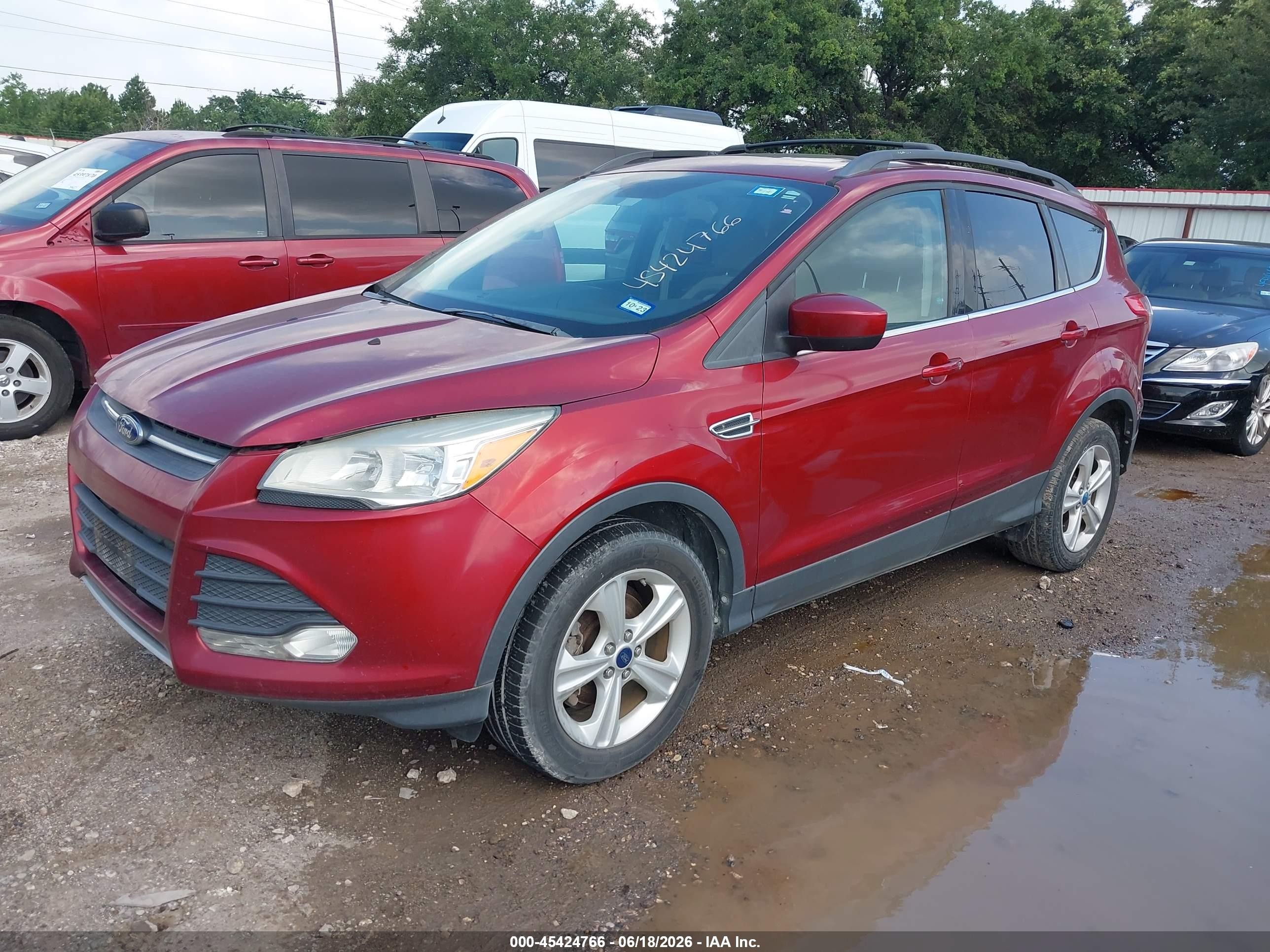 2013 Ford Escape Se Burgundy vin: 1FMCU0GX1DUD89150