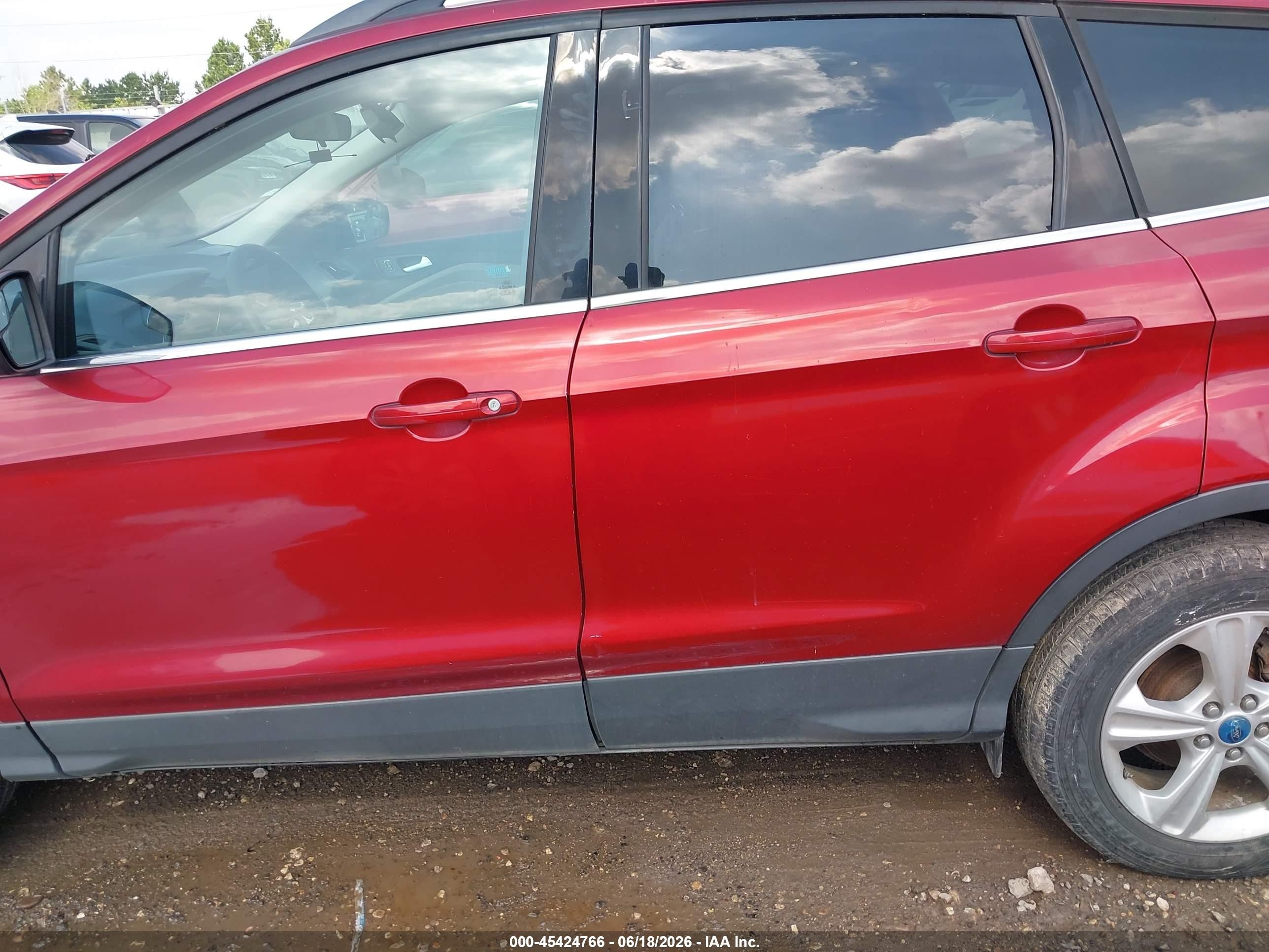 2013 Ford Escape Se Burgundy vin: 1FMCU0GX1DUD89150