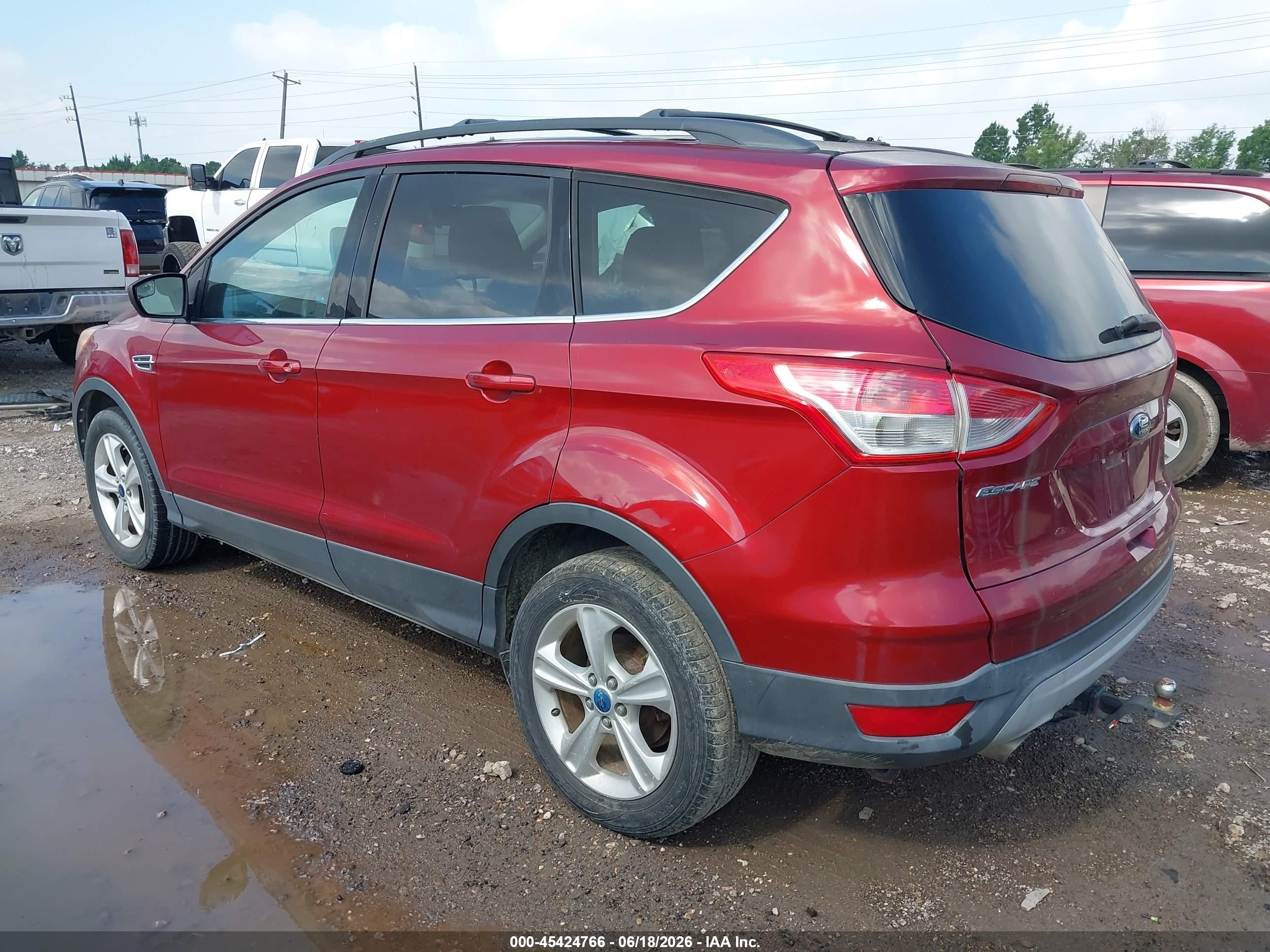 2013 Ford Escape Se Burgundy vin: 1FMCU0GX1DUD89150