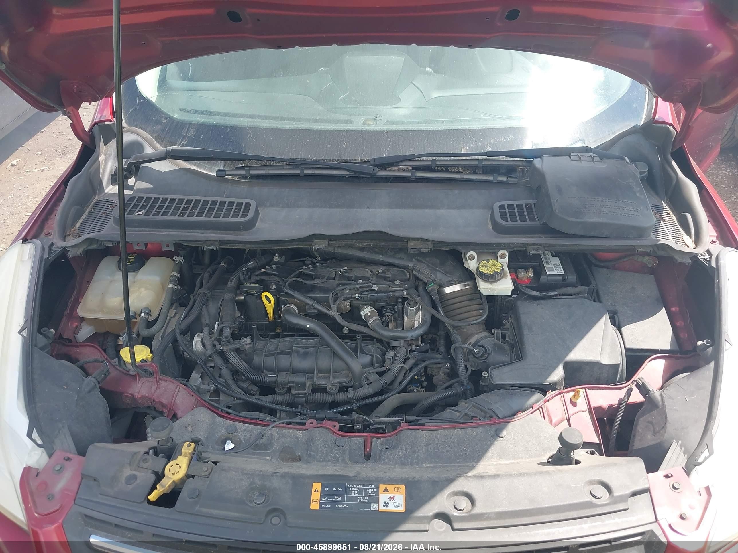 2014 Ford Escape Se Красный vin: 1FMCU0GX1EUA04106
