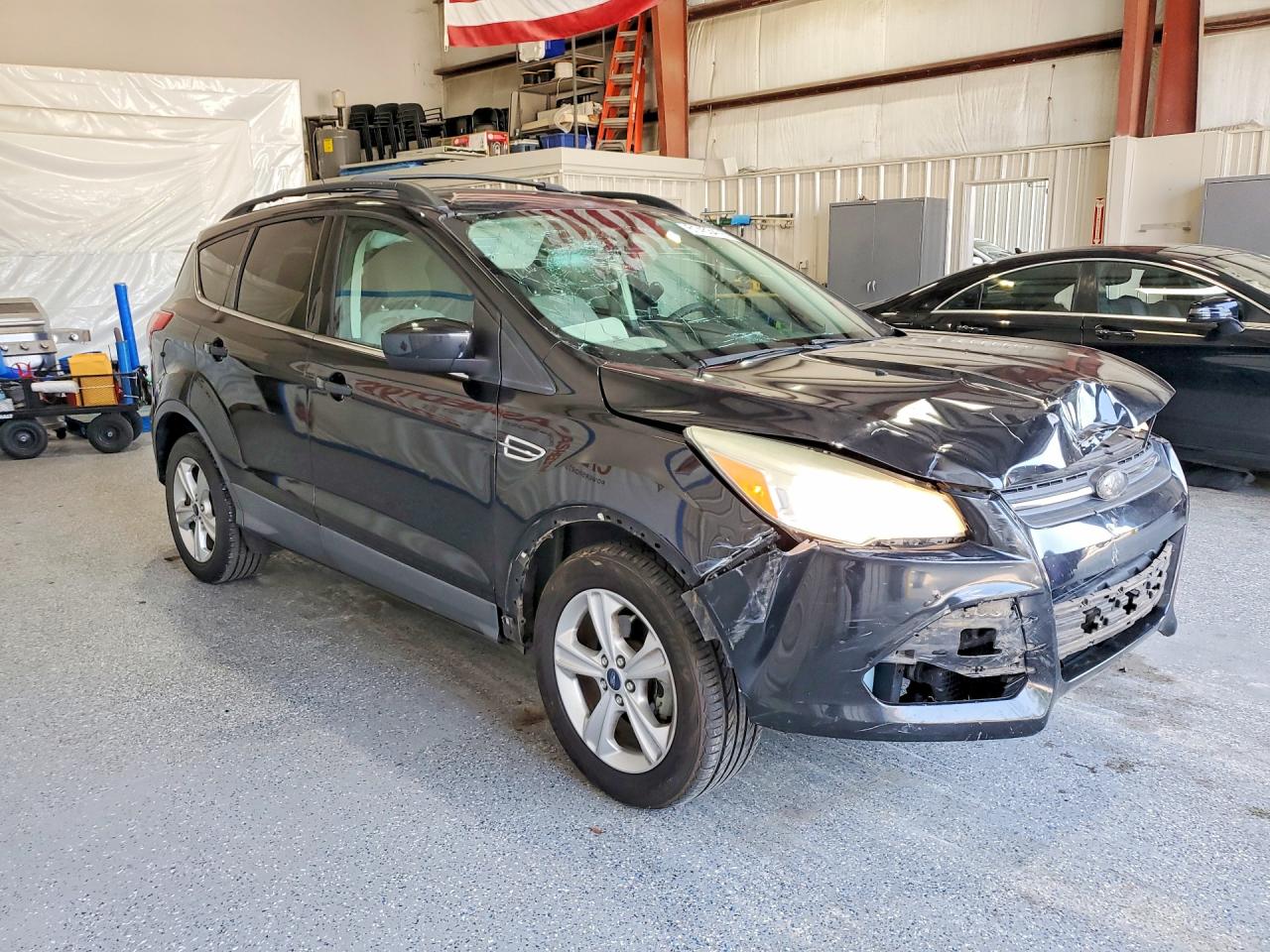 2014 Ford Escape Se Black vin: 1FMCU0GX1EUA10391