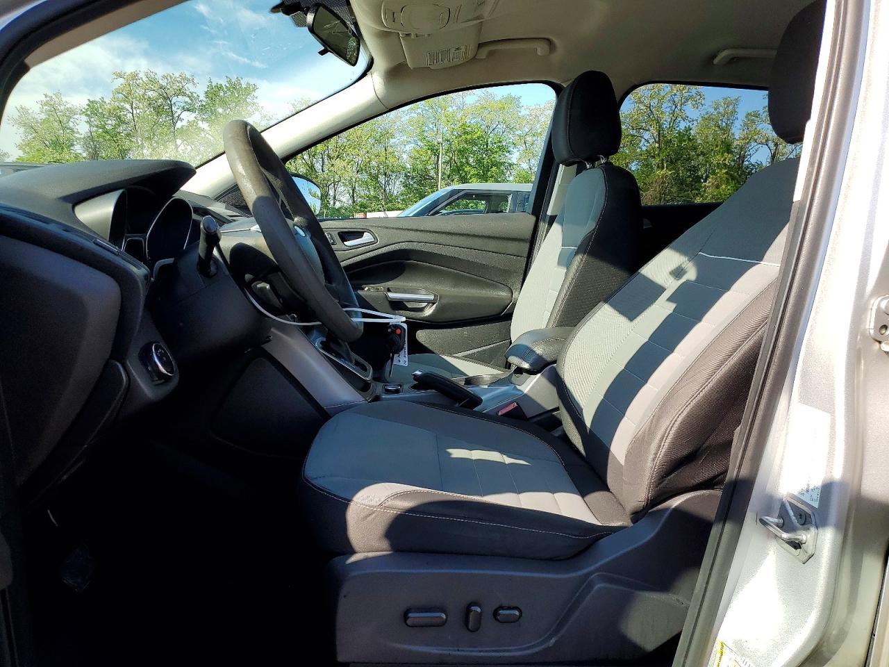 2014 Ford Escape Se Silver vin: 1FMCU0GX1EUA11153