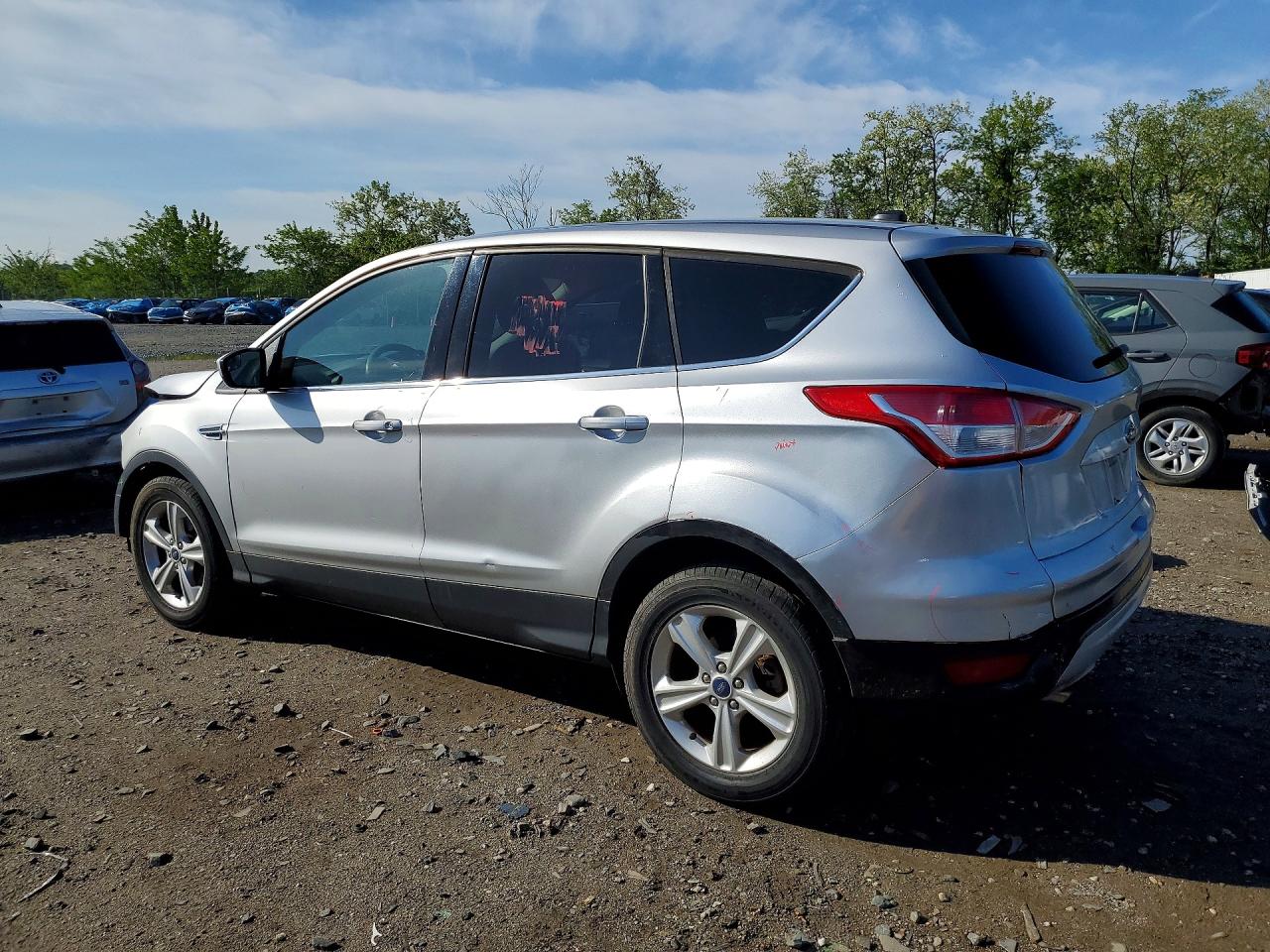 2014 Ford Escape Se Silver vin: 1FMCU0GX1EUA11153