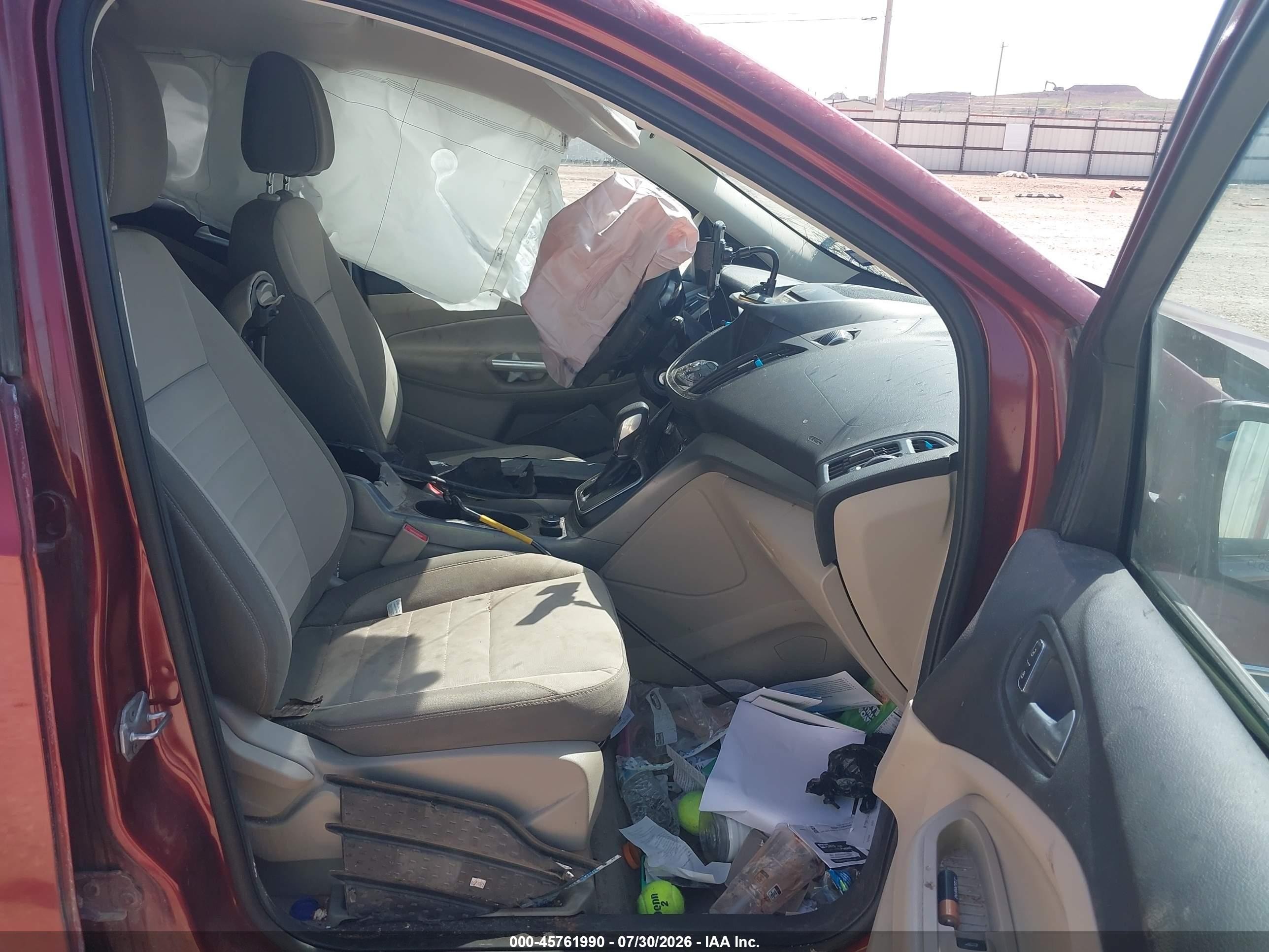 2014 Ford Escape Se Бордовый vin: 1FMCU0GX1EUA13114
