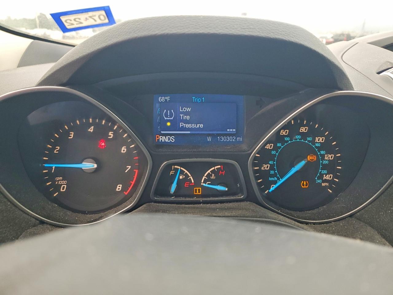 2014 Ford Escape Se White vin: 1FMCU0GX1EUA21469