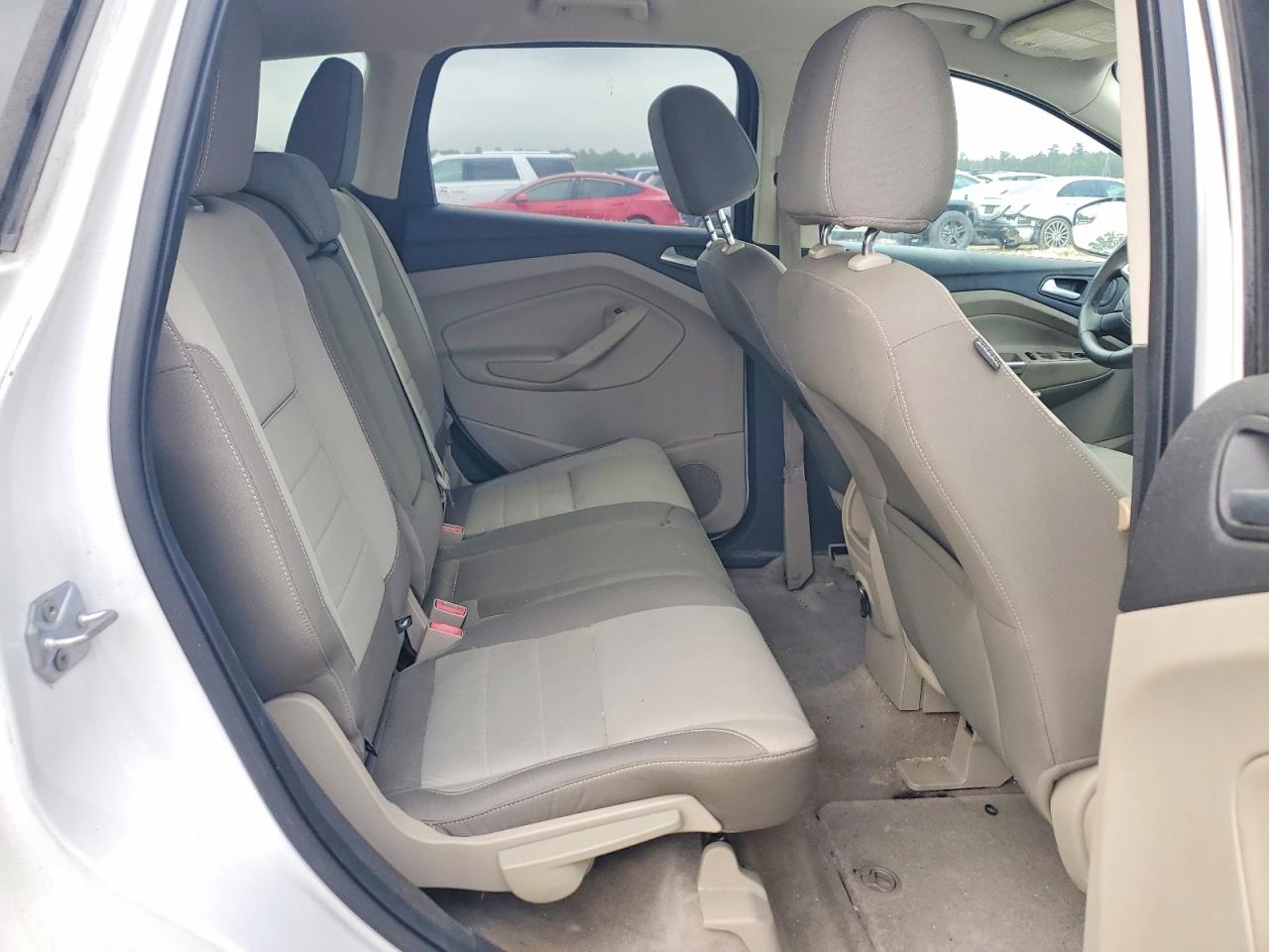 2014 Ford Escape Se White vin: 1FMCU0GX1EUA21469