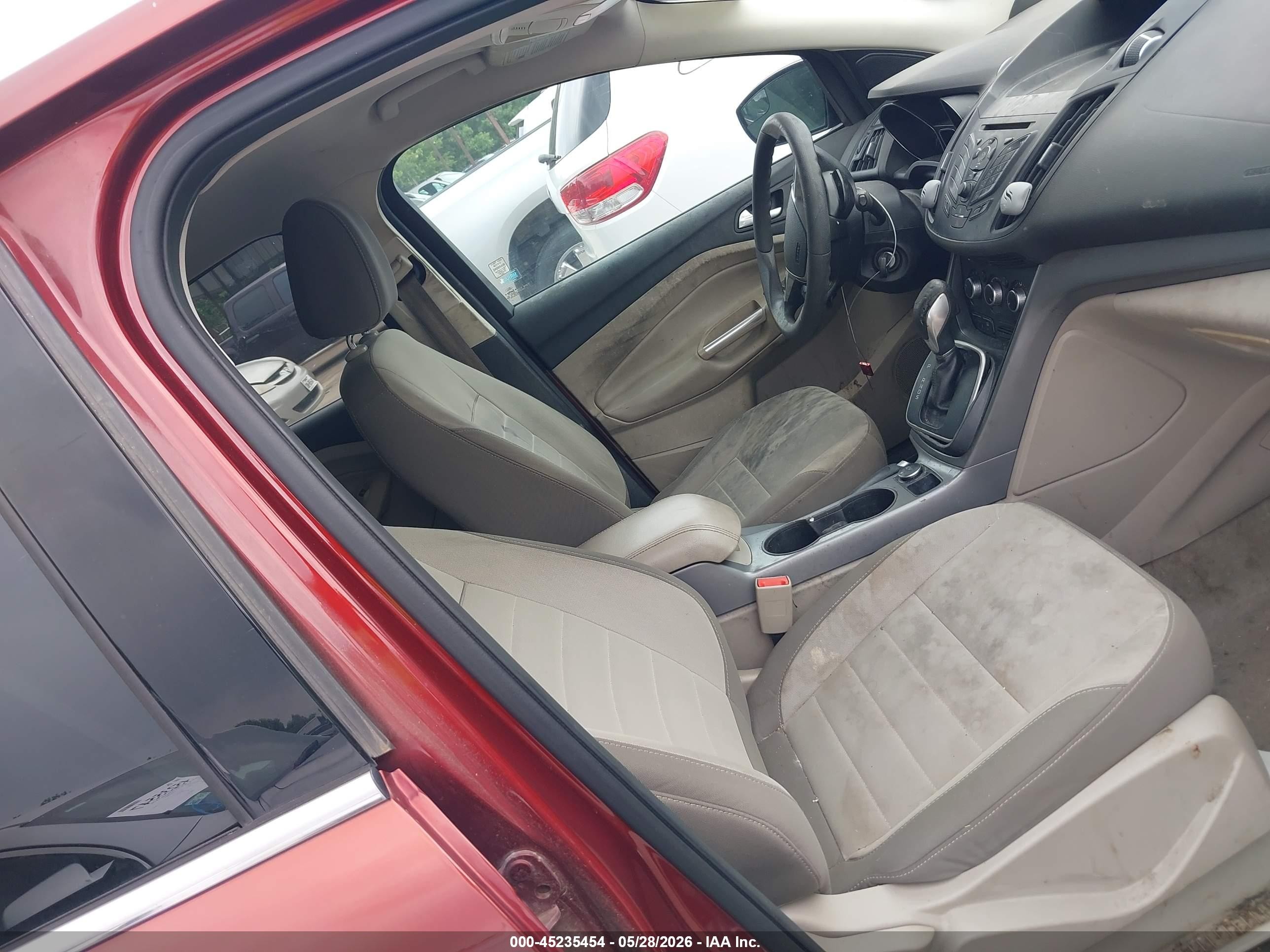 2014 Ford Escape Se Maroon vin: 1FMCU0GX1EUA38031