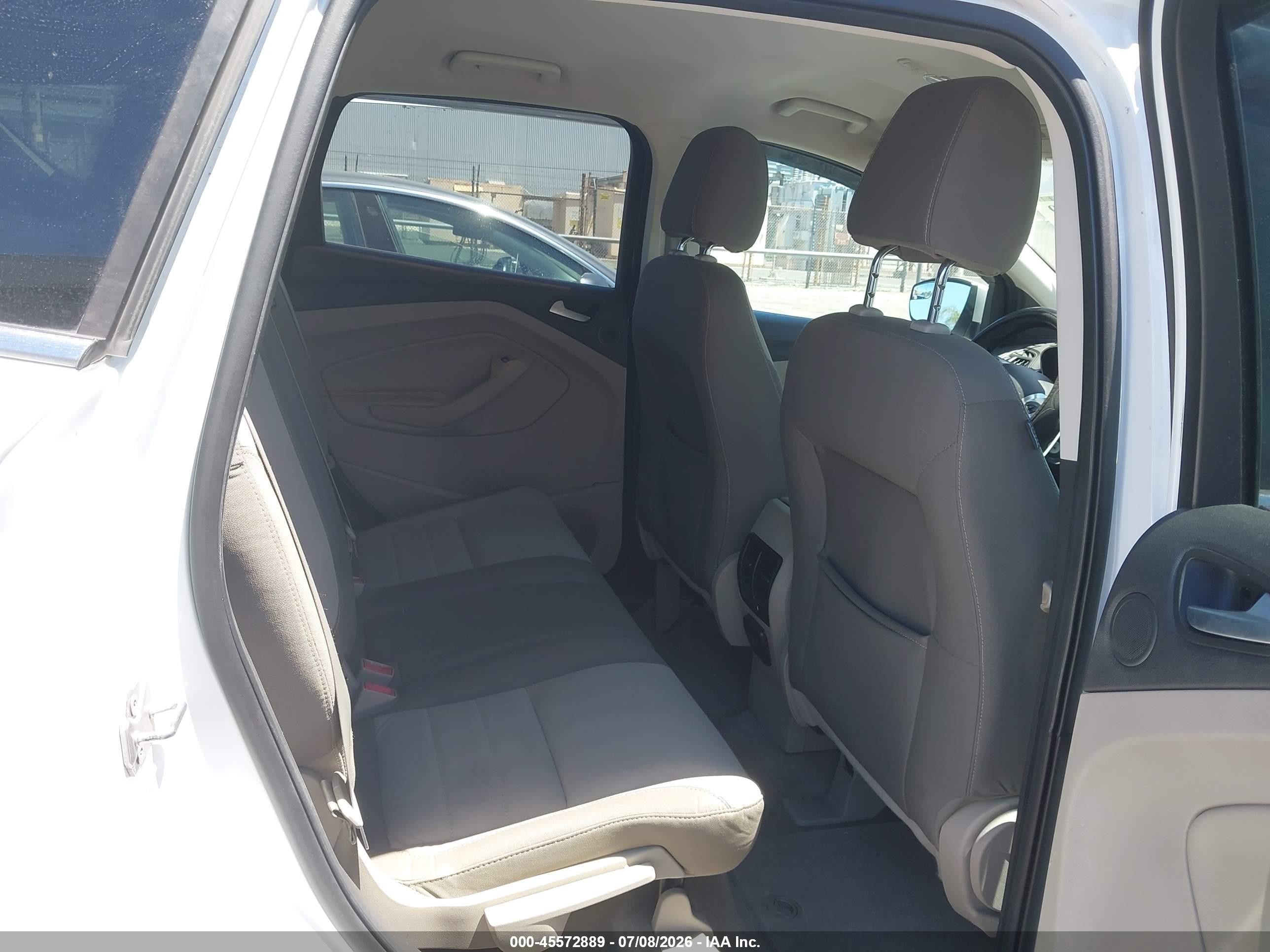 2014 Ford Escape Se Белый vin: 1FMCU0GX1EUA45867
