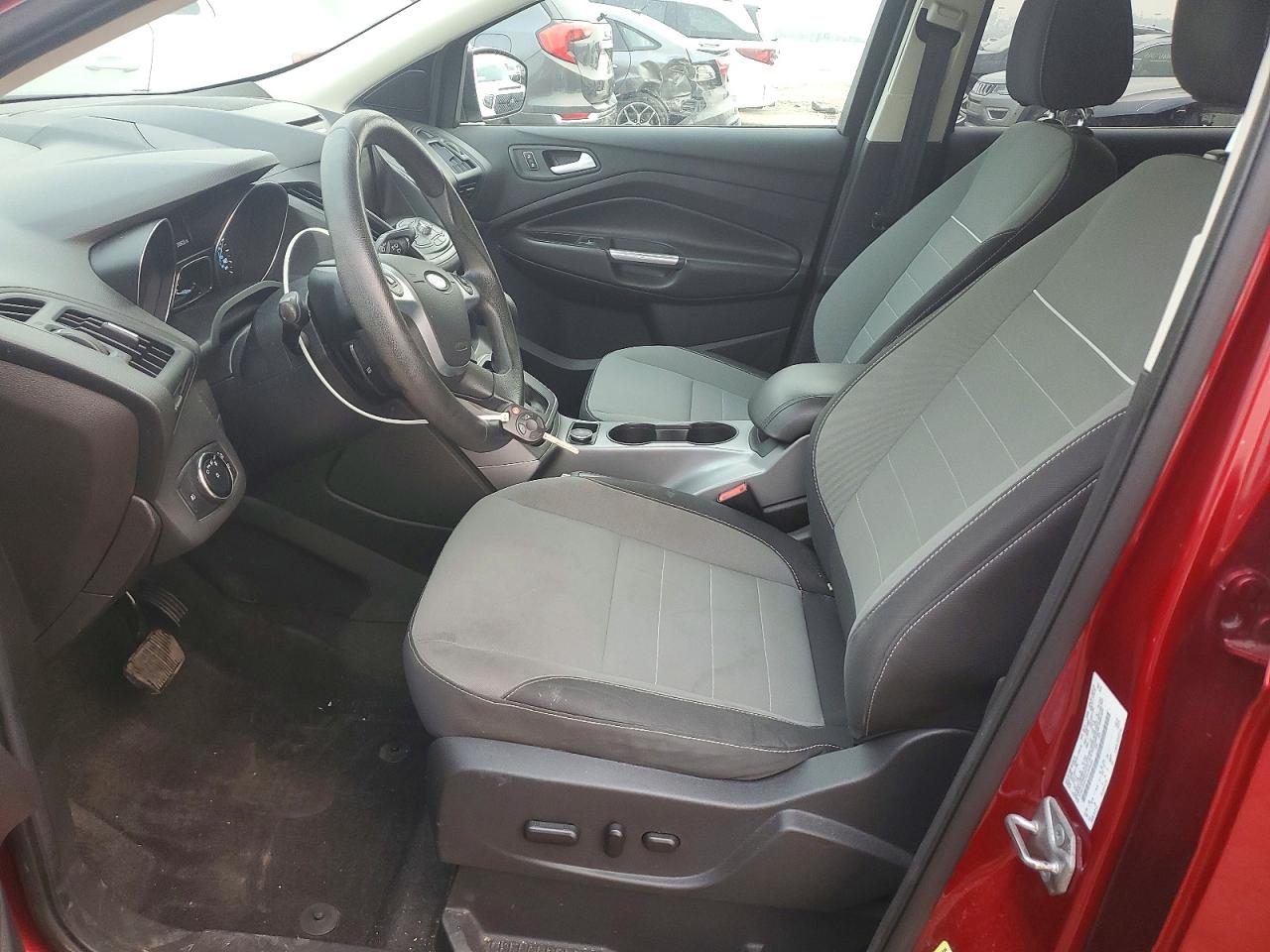 2014 Ford Escape Se Red vin: 1FMCU0GX1EUA69280