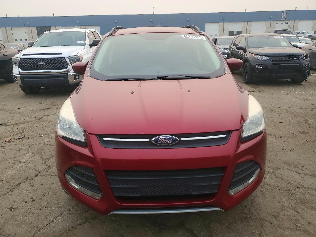 2014 Ford Escape Se Red vin: 1FMCU0GX1EUA69280