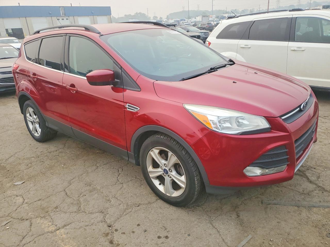 2014 Ford Escape Se Red vin: 1FMCU0GX1EUA69280