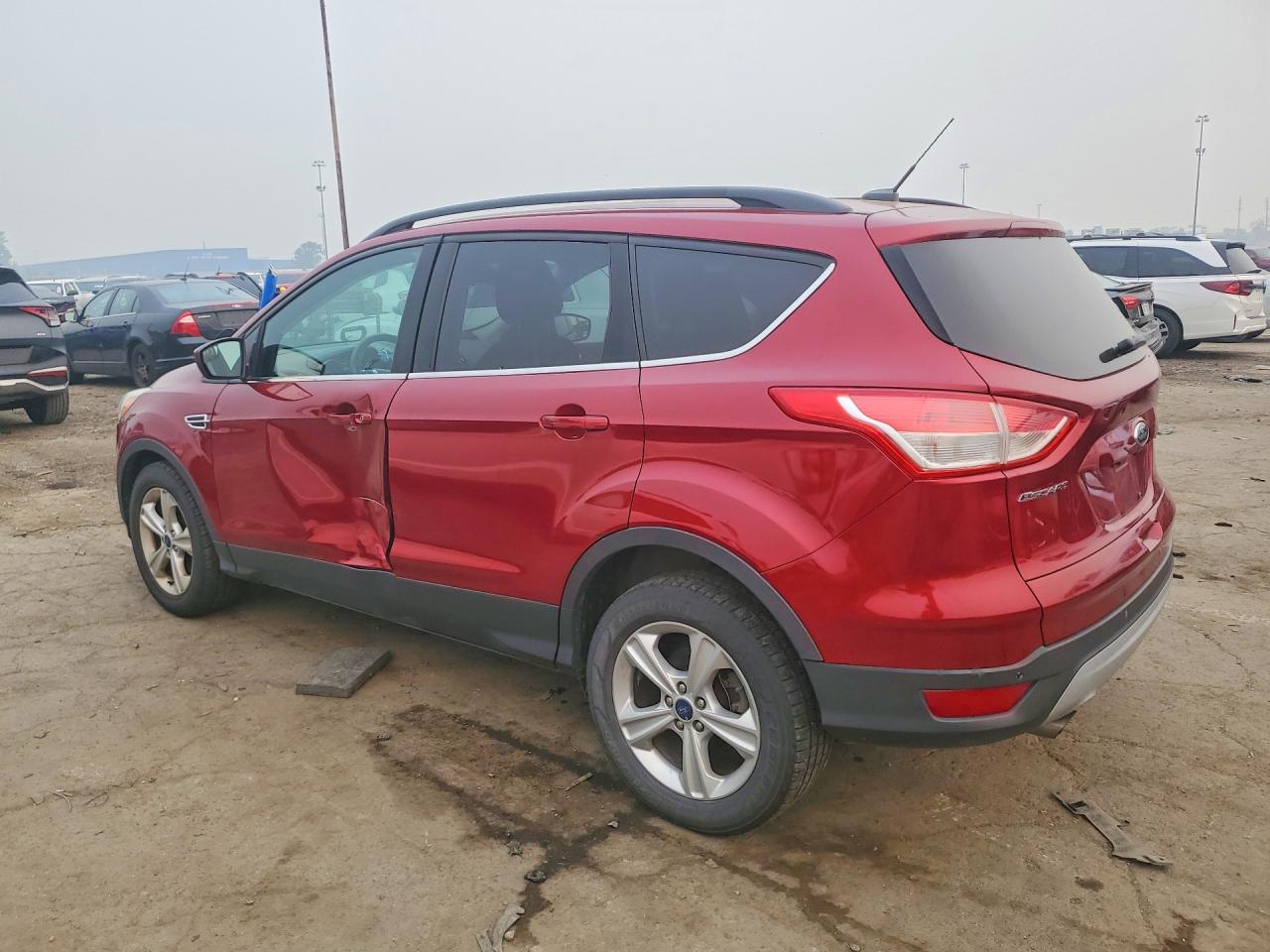 2014 Ford Escape Se Red vin: 1FMCU0GX1EUA69280
