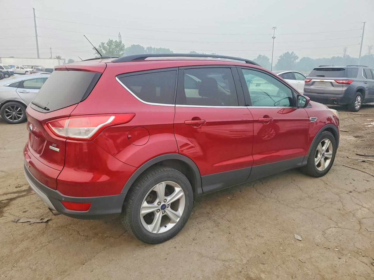 2014 Ford Escape Se Red vin: 1FMCU0GX1EUA69280