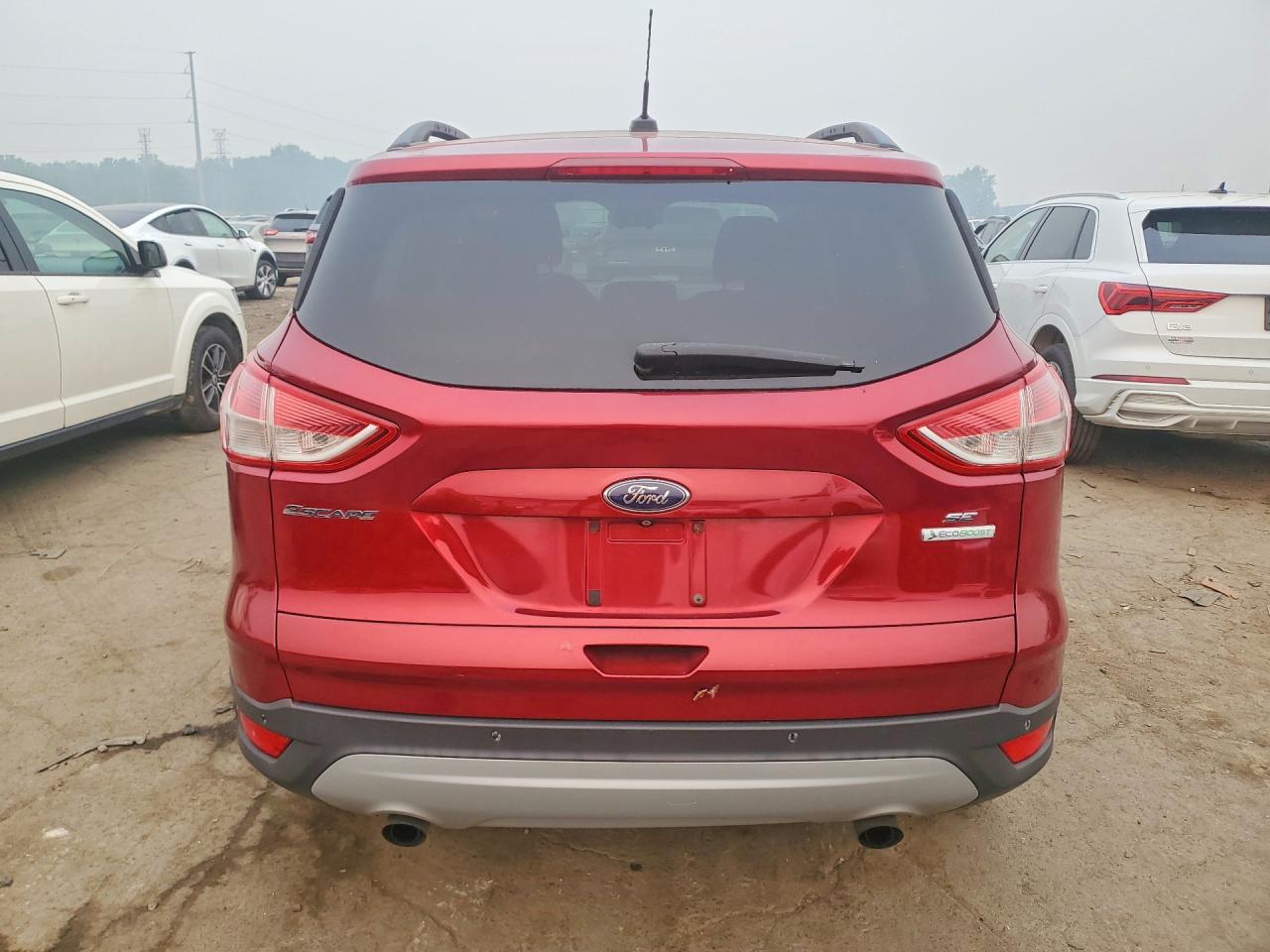 2014 Ford Escape Se Red vin: 1FMCU0GX1EUA69280
